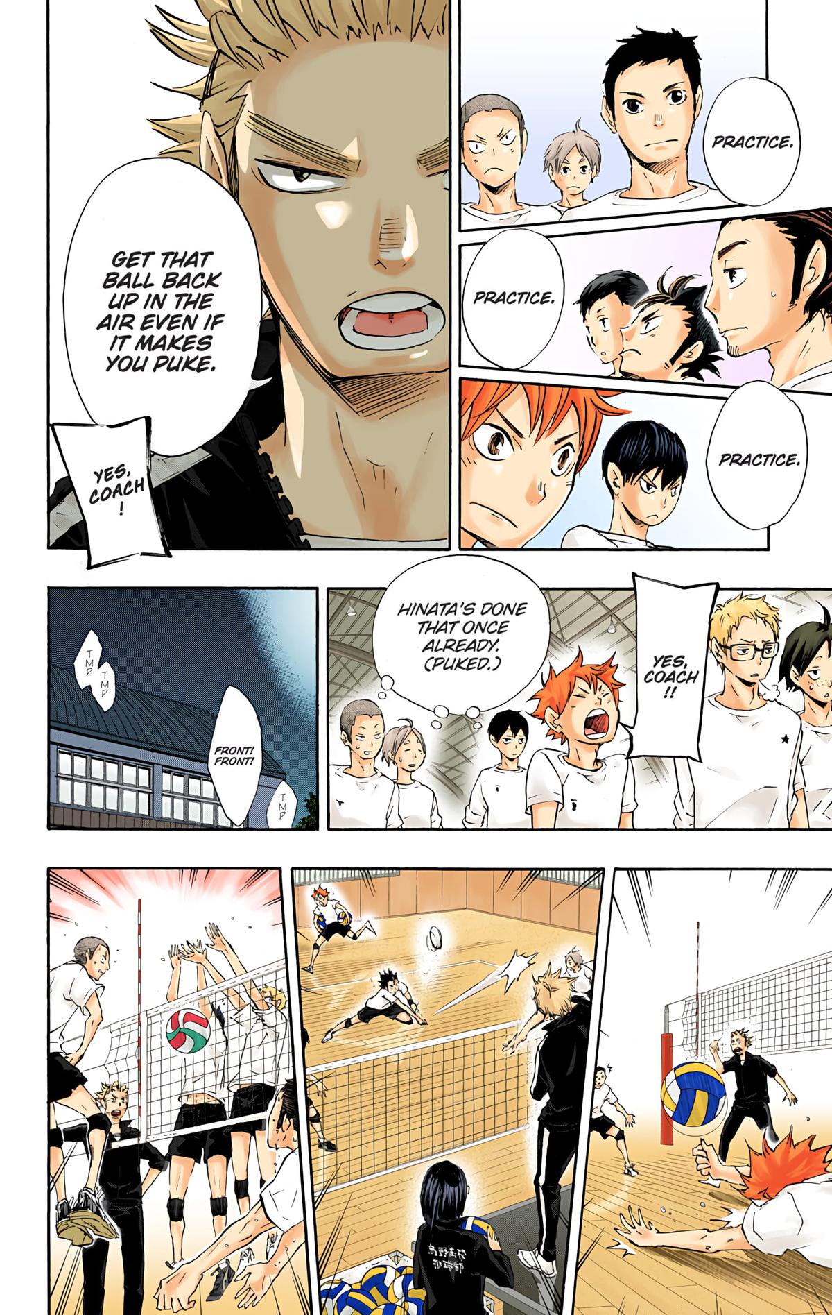 Read Haikyu!! (Color) Manga Online