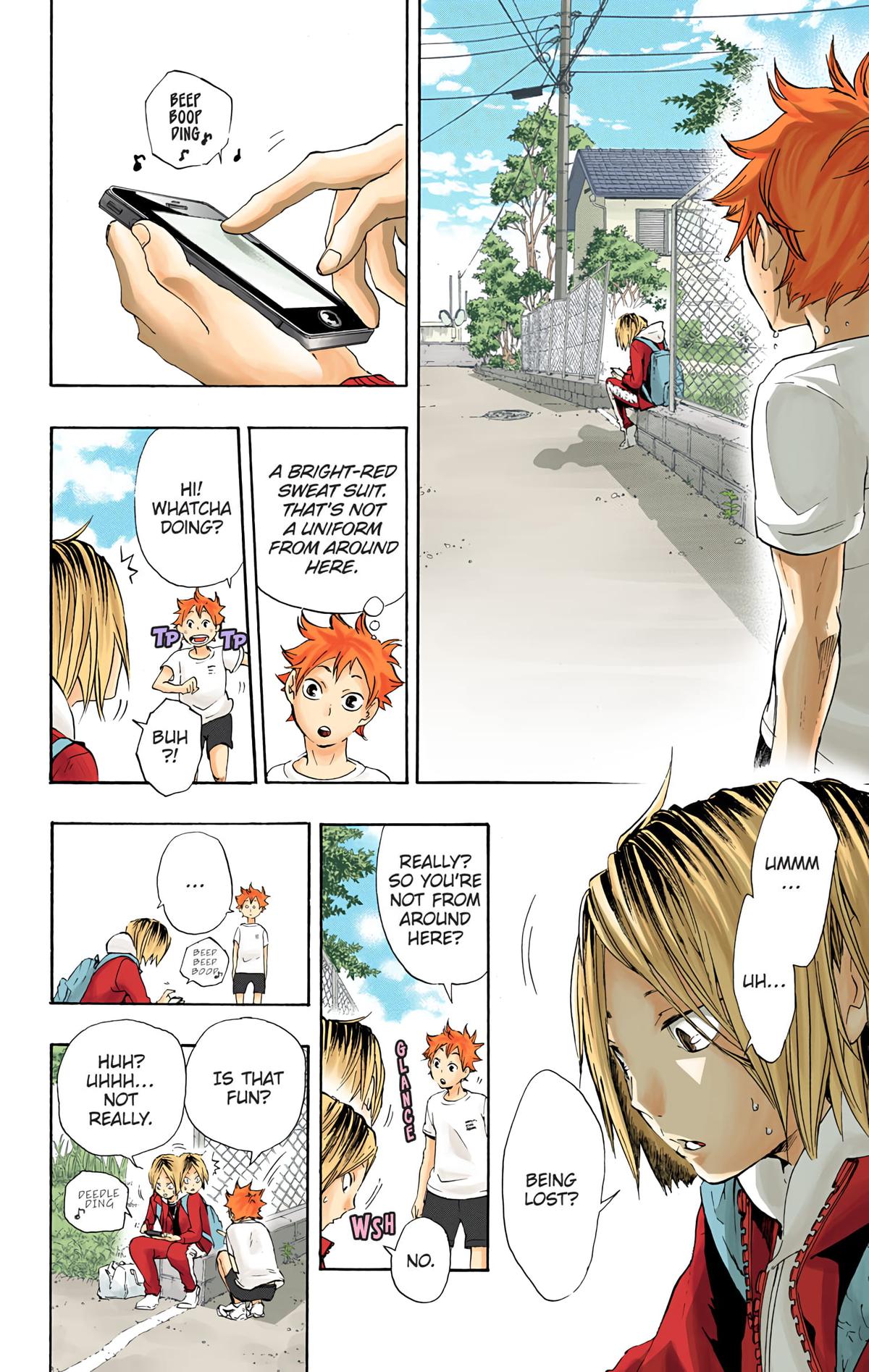 Read Haikyu!! (Color) Manga Online