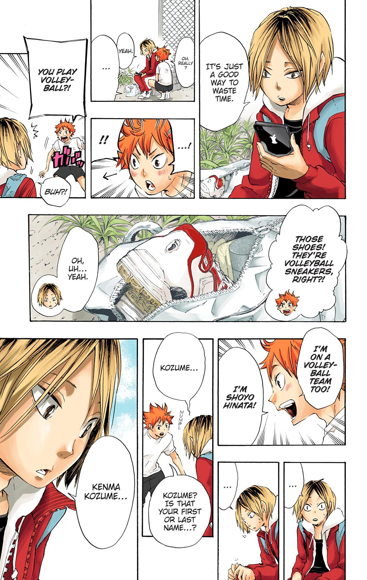 Read Haikyu!! (Color) Manga Online