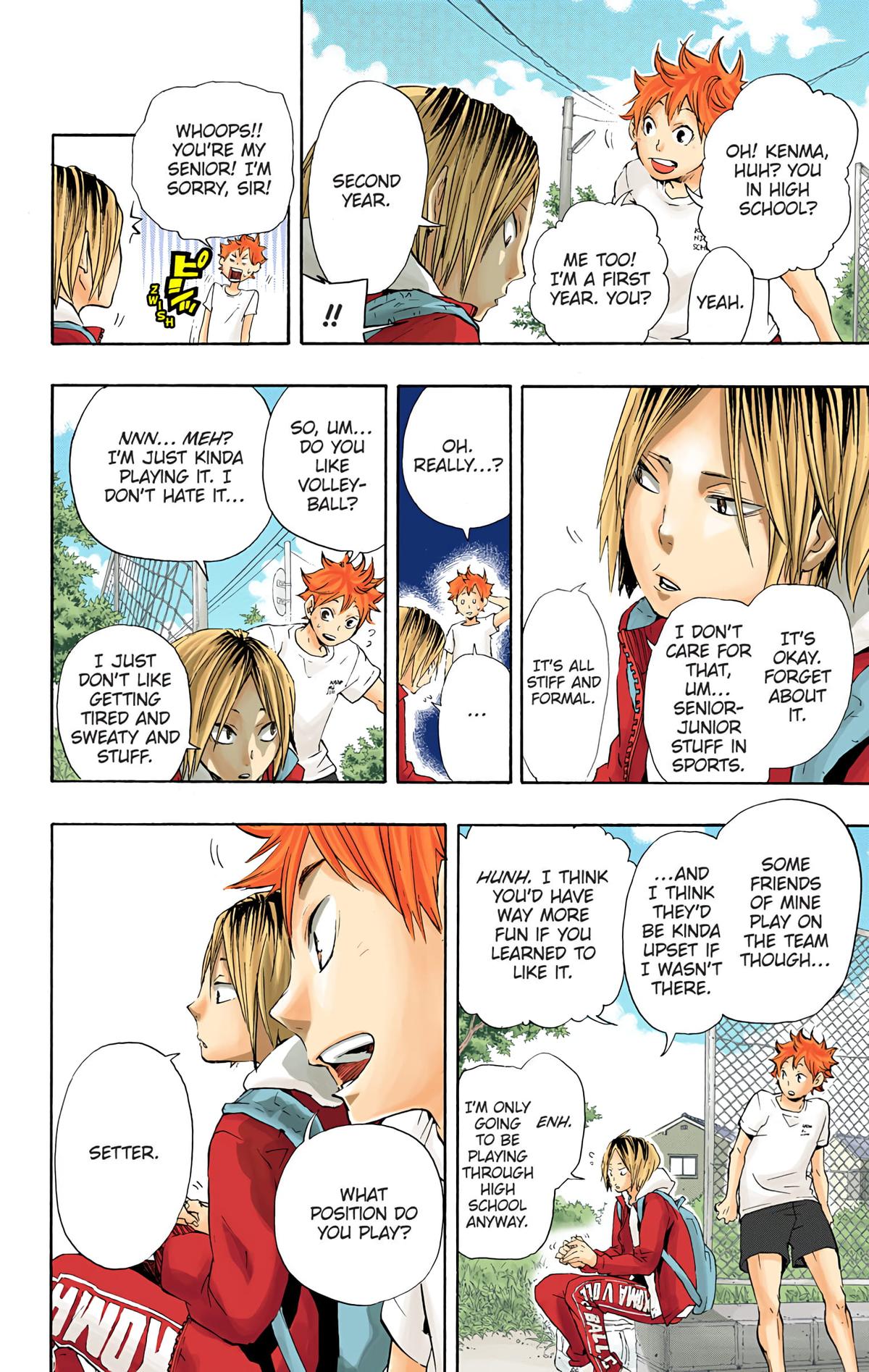 Read Haikyu!! (Color) Manga Online