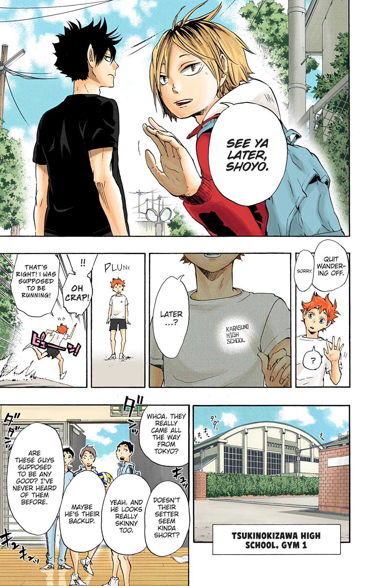 Read Haikyu!! (Color) Manga Online
