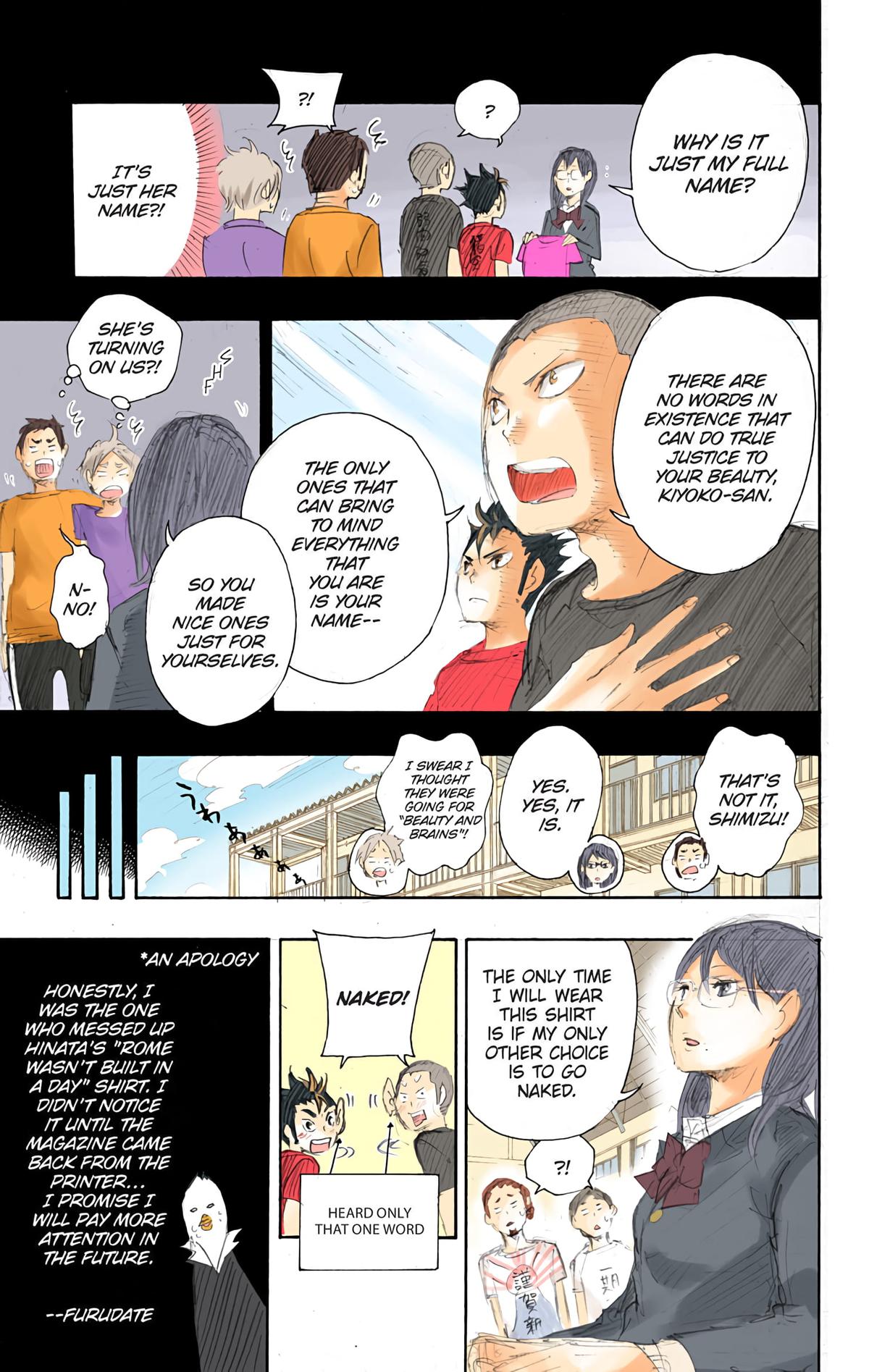 Read Haikyu!! (Color) Manga Online