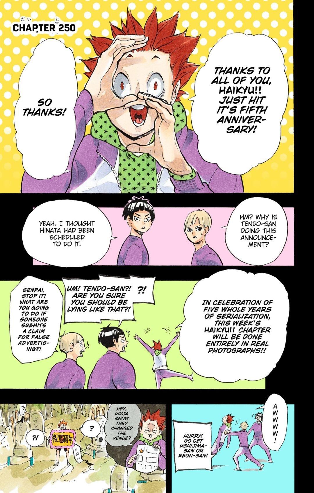 Read Haikyu!! (Color) Manga Online