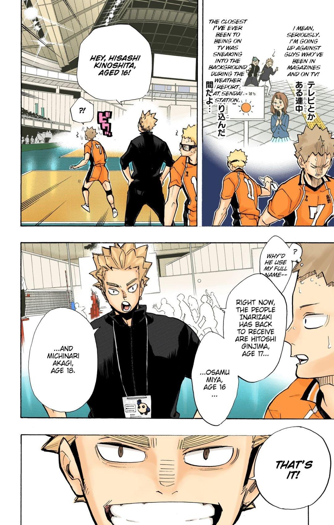 Read Haikyu!! (Color) Manga Online