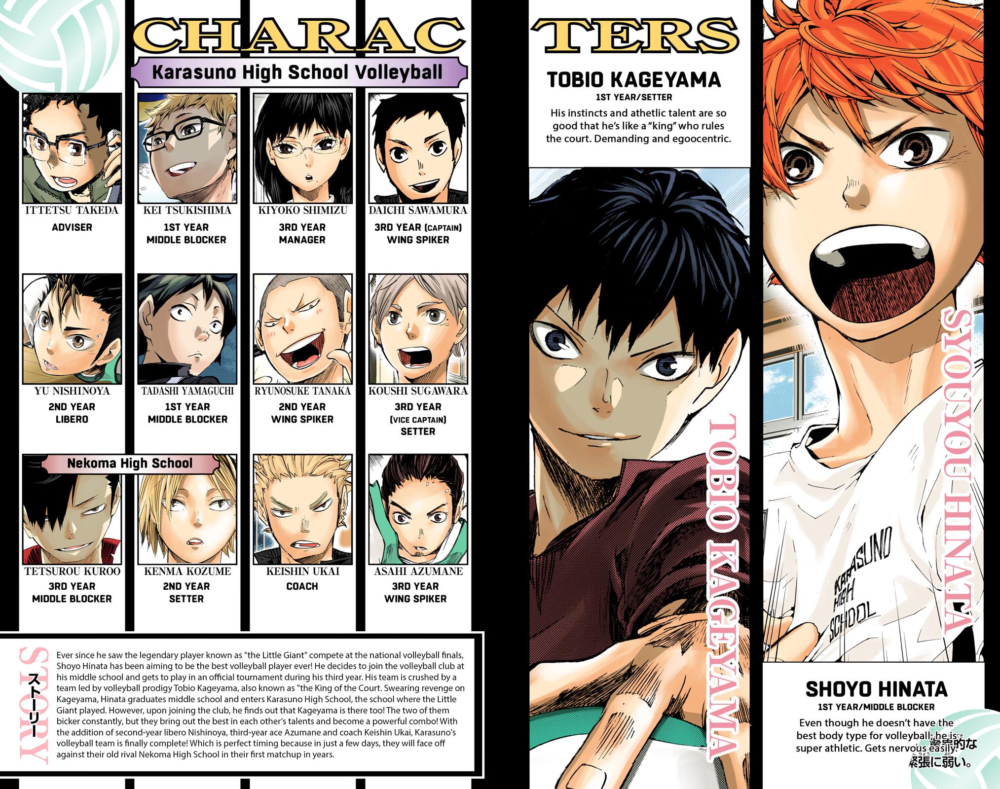 Read Haikyu!! (Color) Manga Online