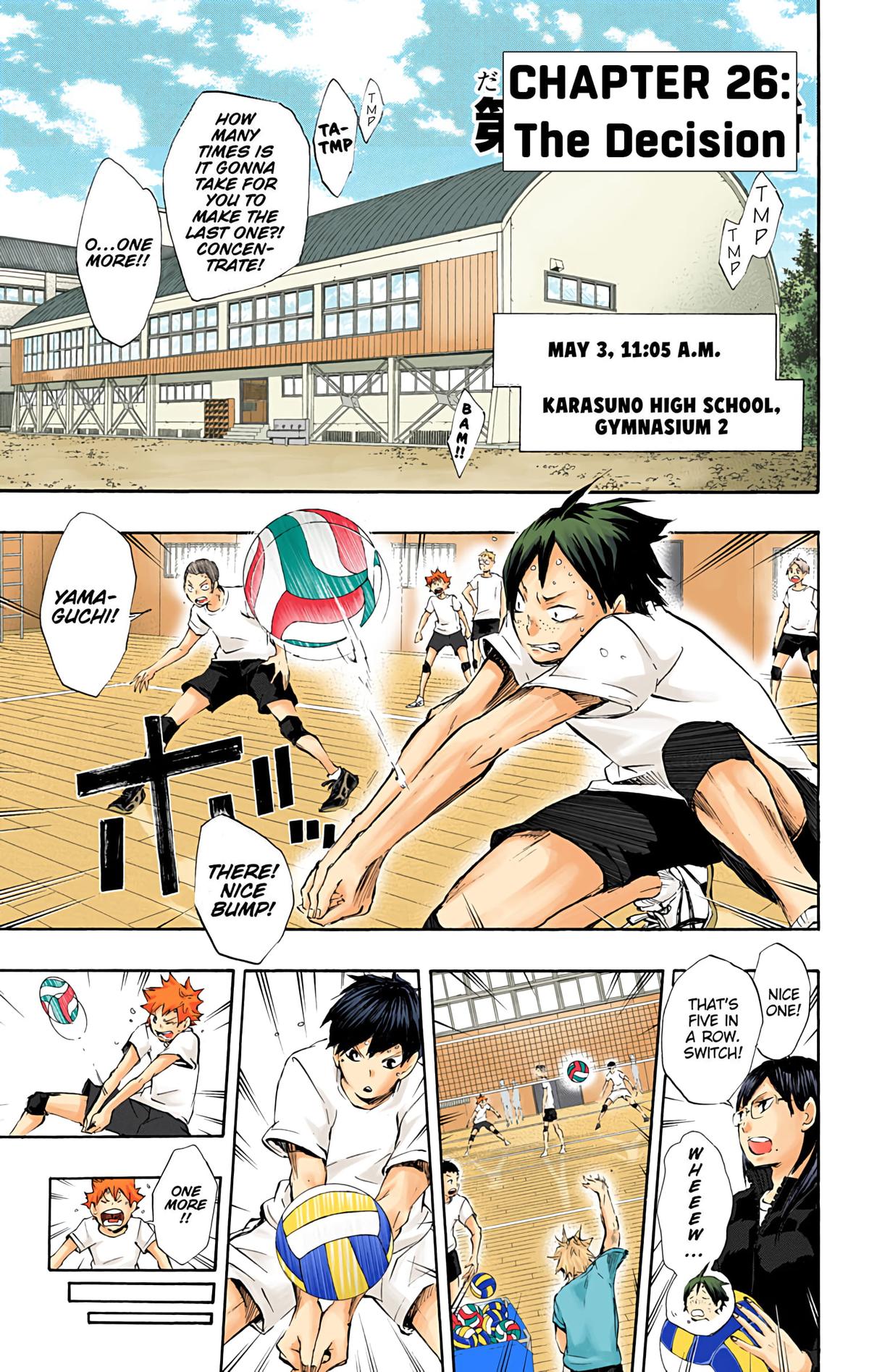 Read Haikyu!! (Color) Manga Online