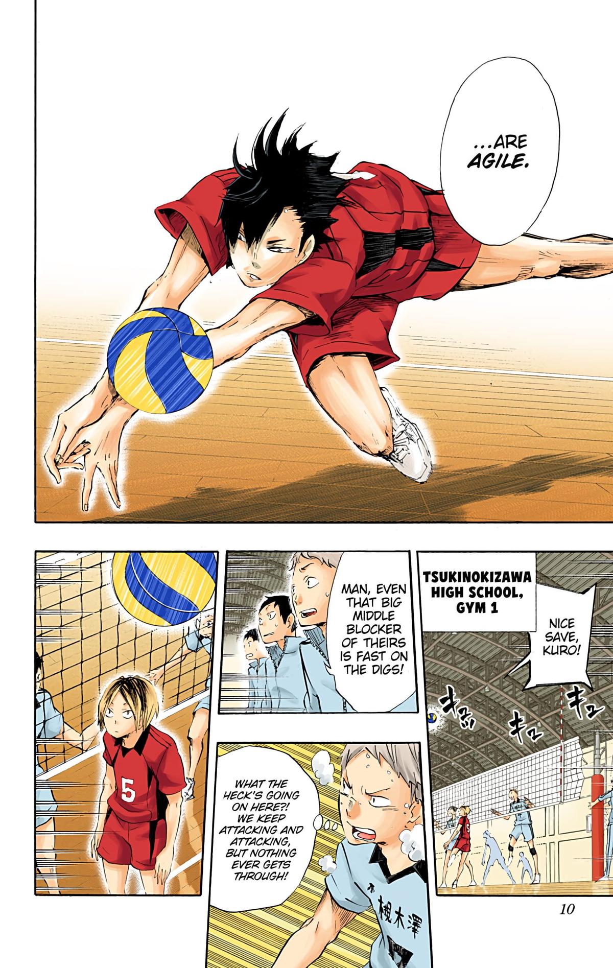 Read Haikyu!! (Color) Manga Online