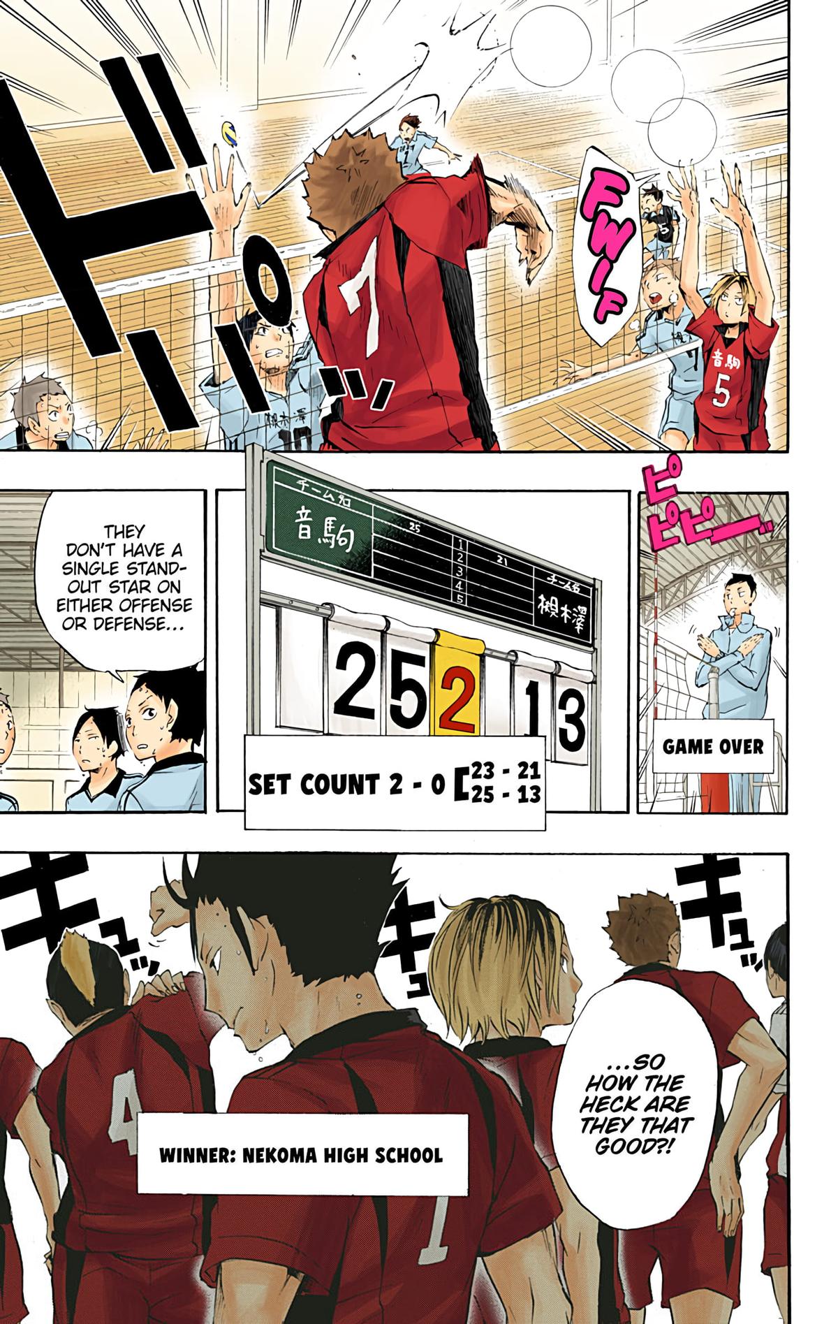Read Haikyu!! (Color) Manga Online