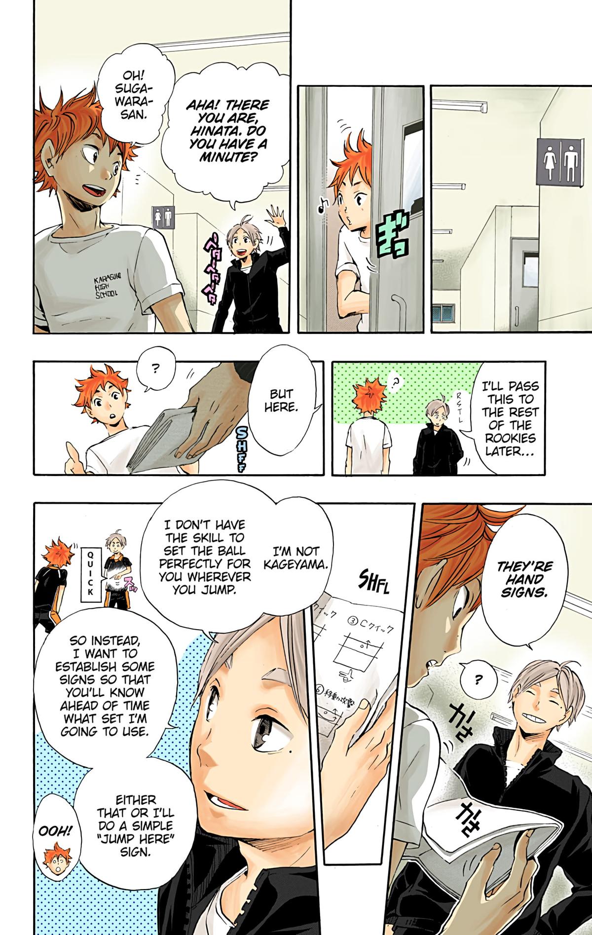 Read Haikyu!! (Color) Manga Online
