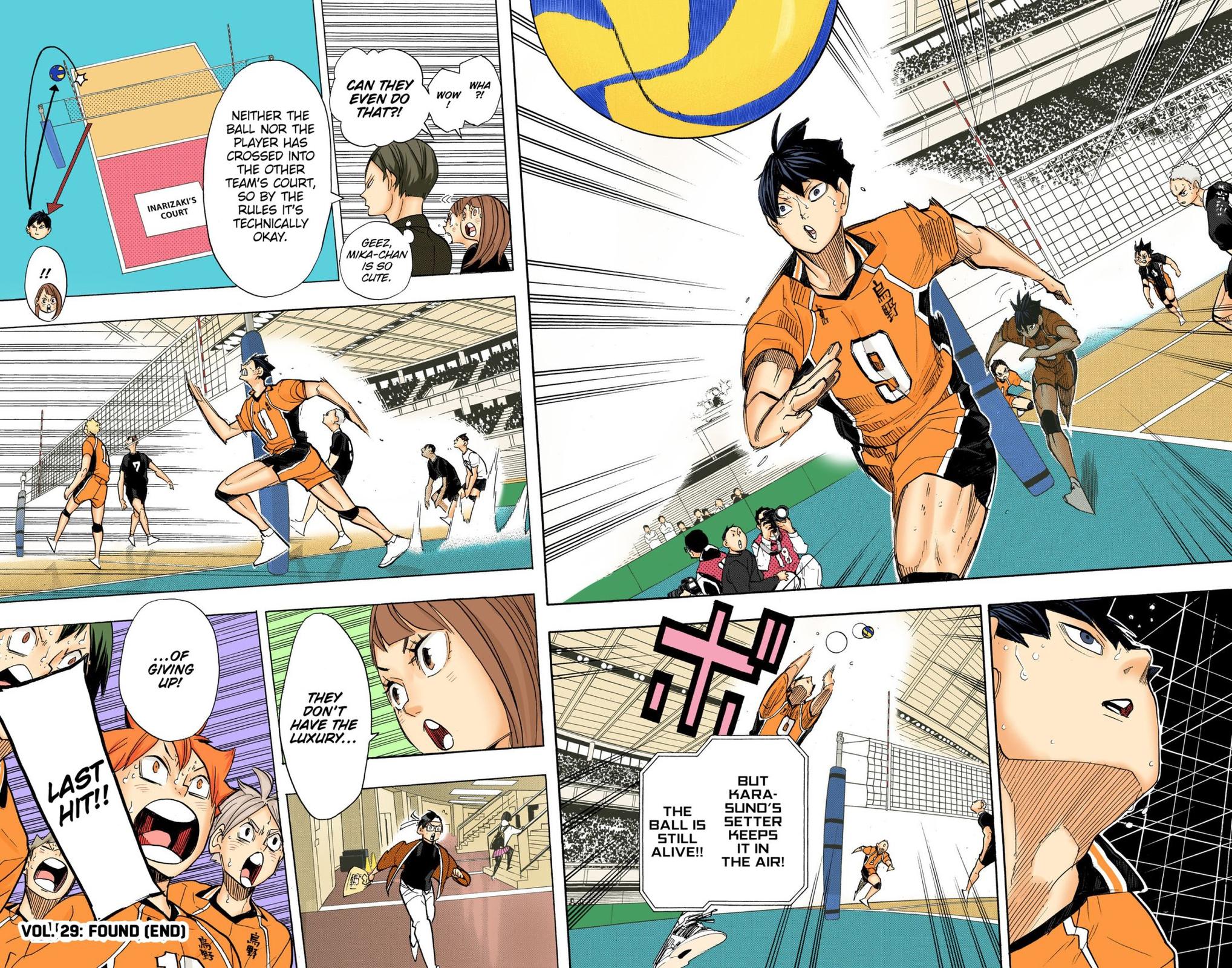 Read Haikyu!! (Color) Manga Online