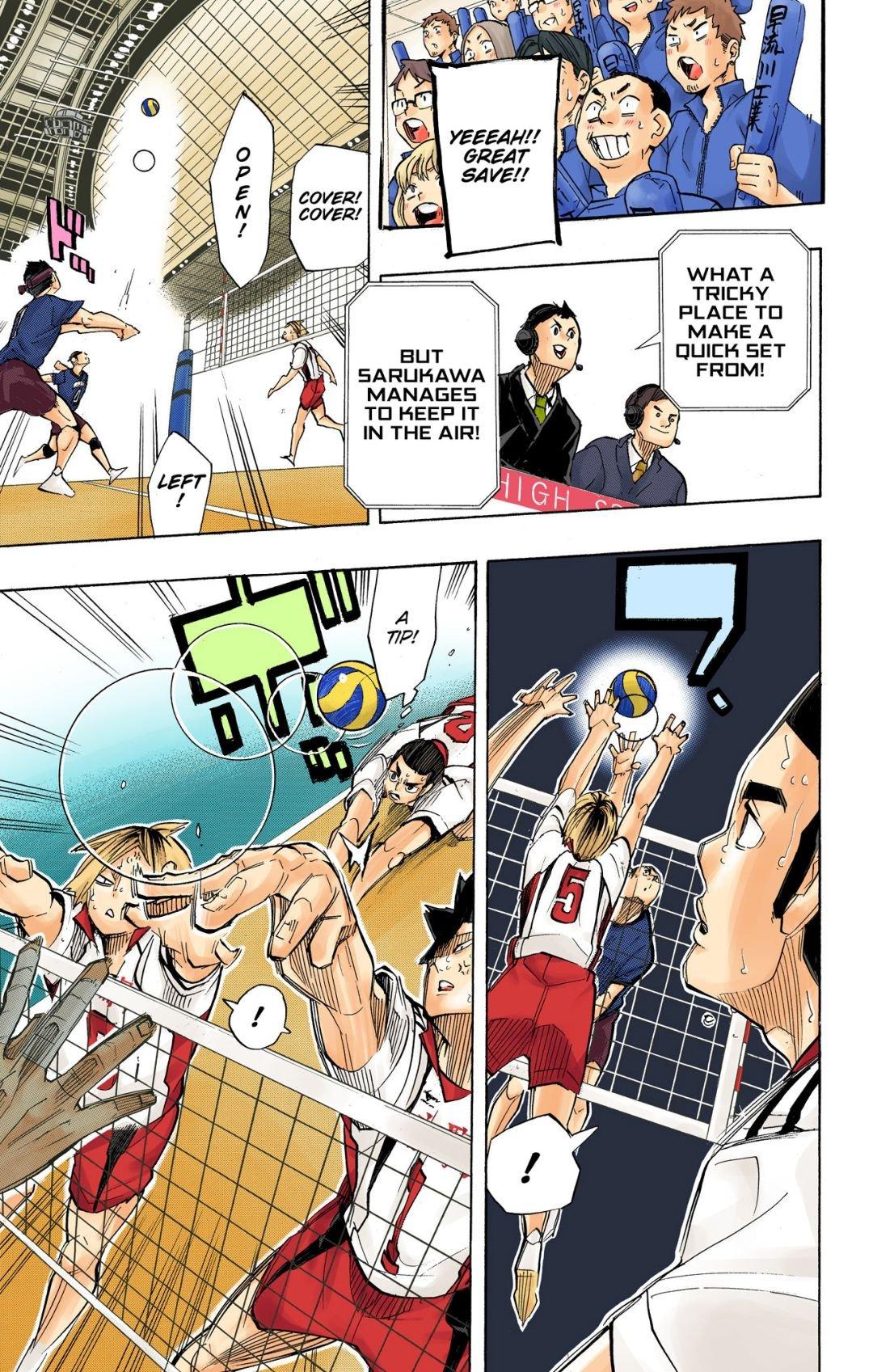 Read Haikyu!! (Color) Manga Online