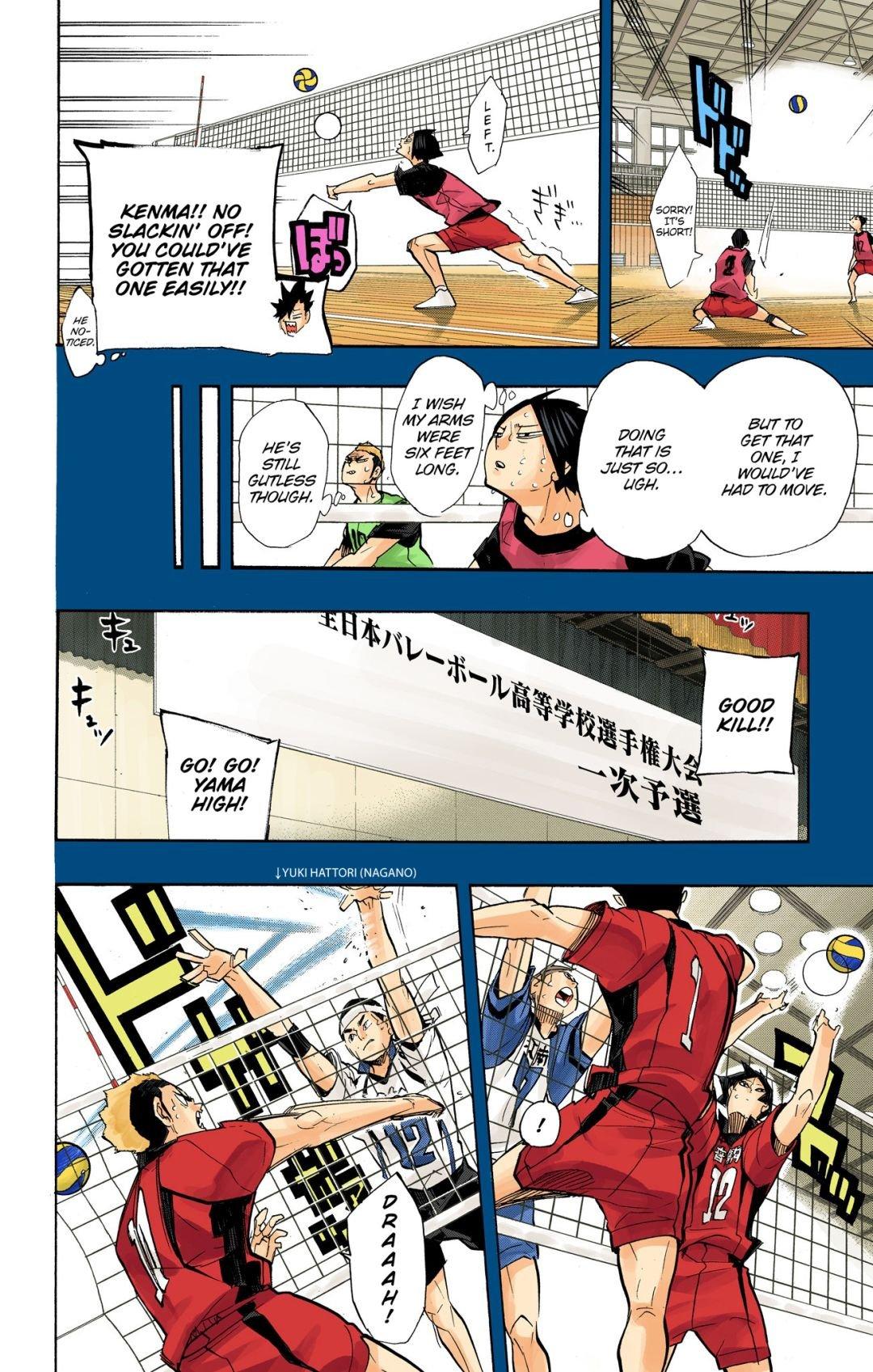 Read Haikyu!! (Color) Manga Online