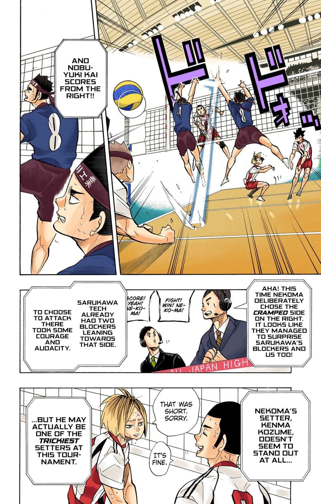 Read Haikyu!! (Color) Manga Online