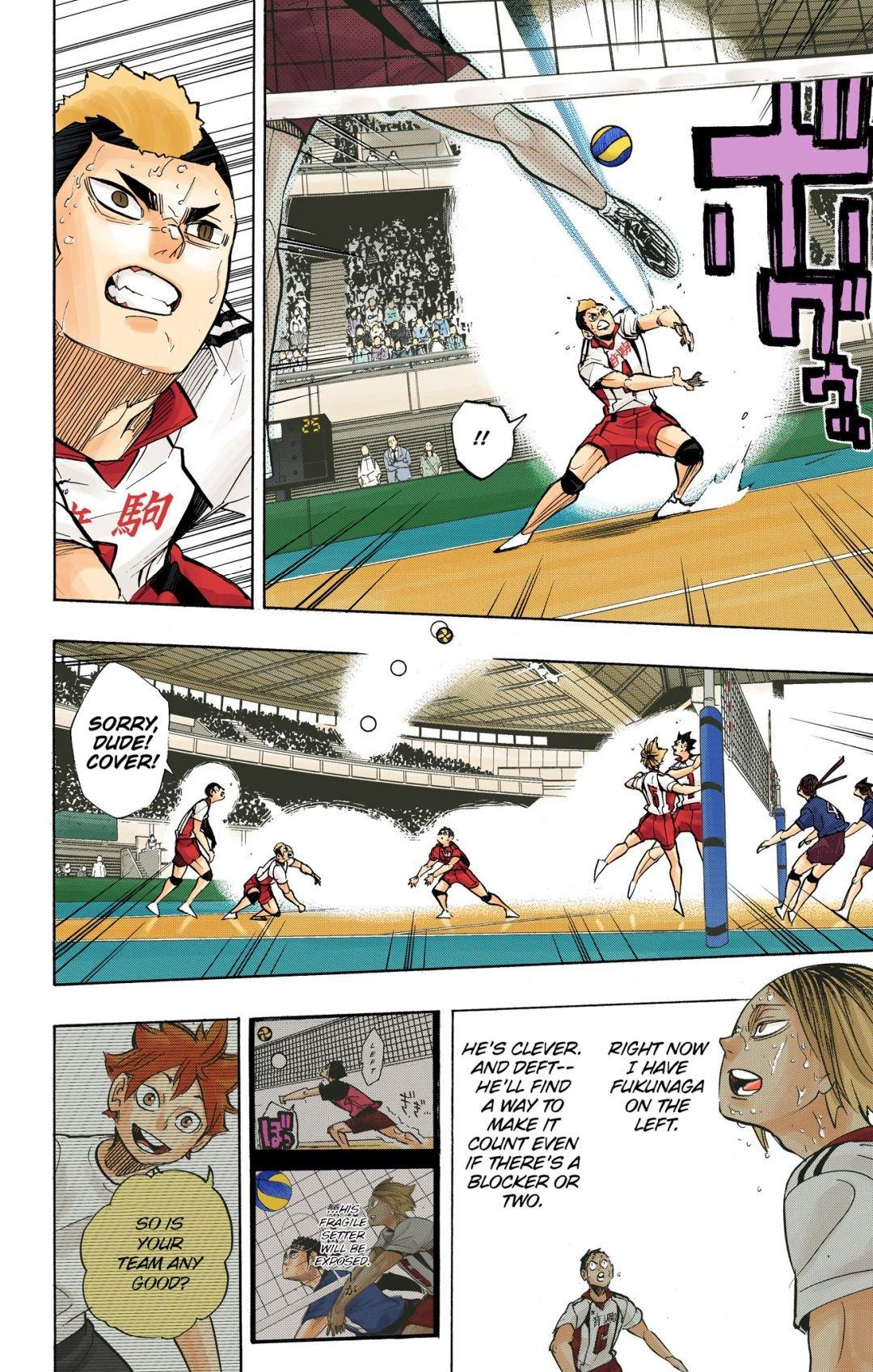 Read Haikyu!! (Color) Manga Online