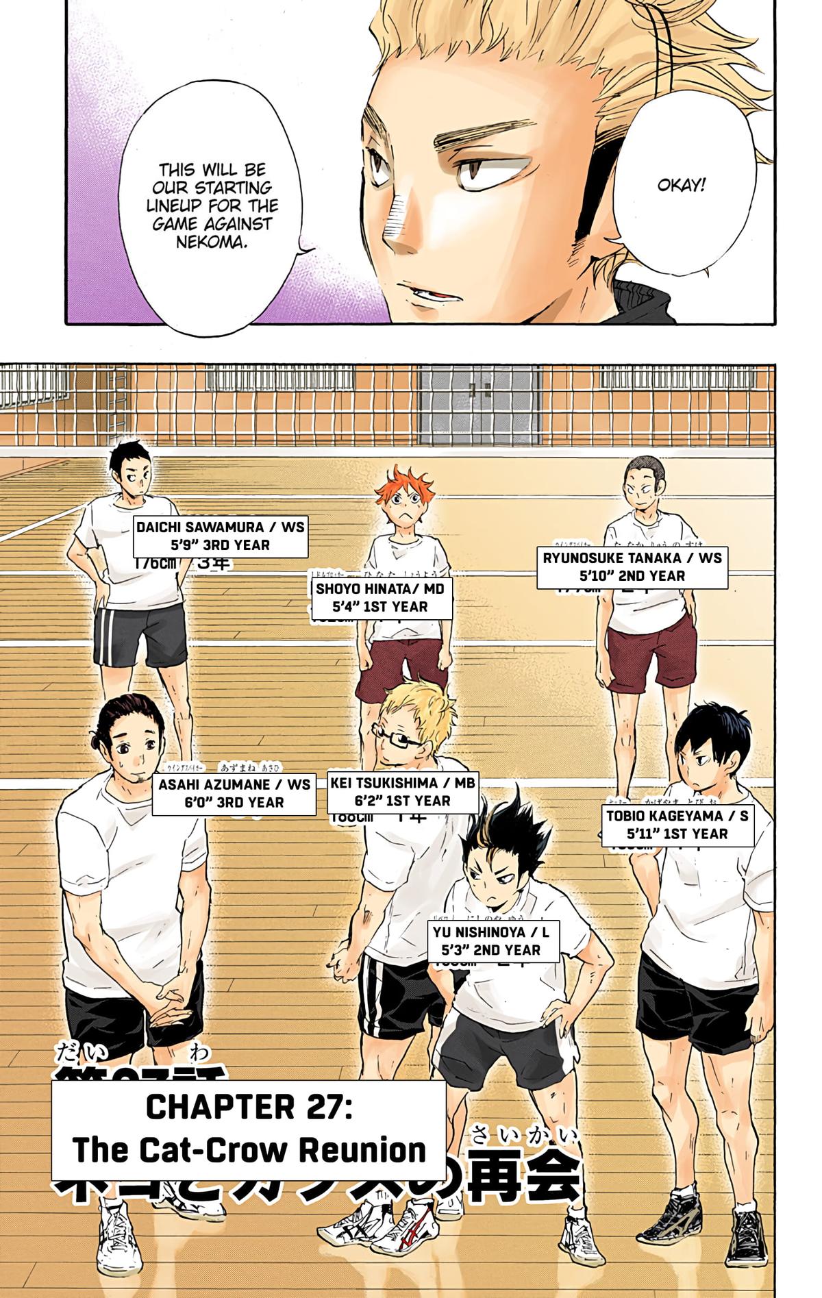 Read Haikyu!! (Color) Manga Online