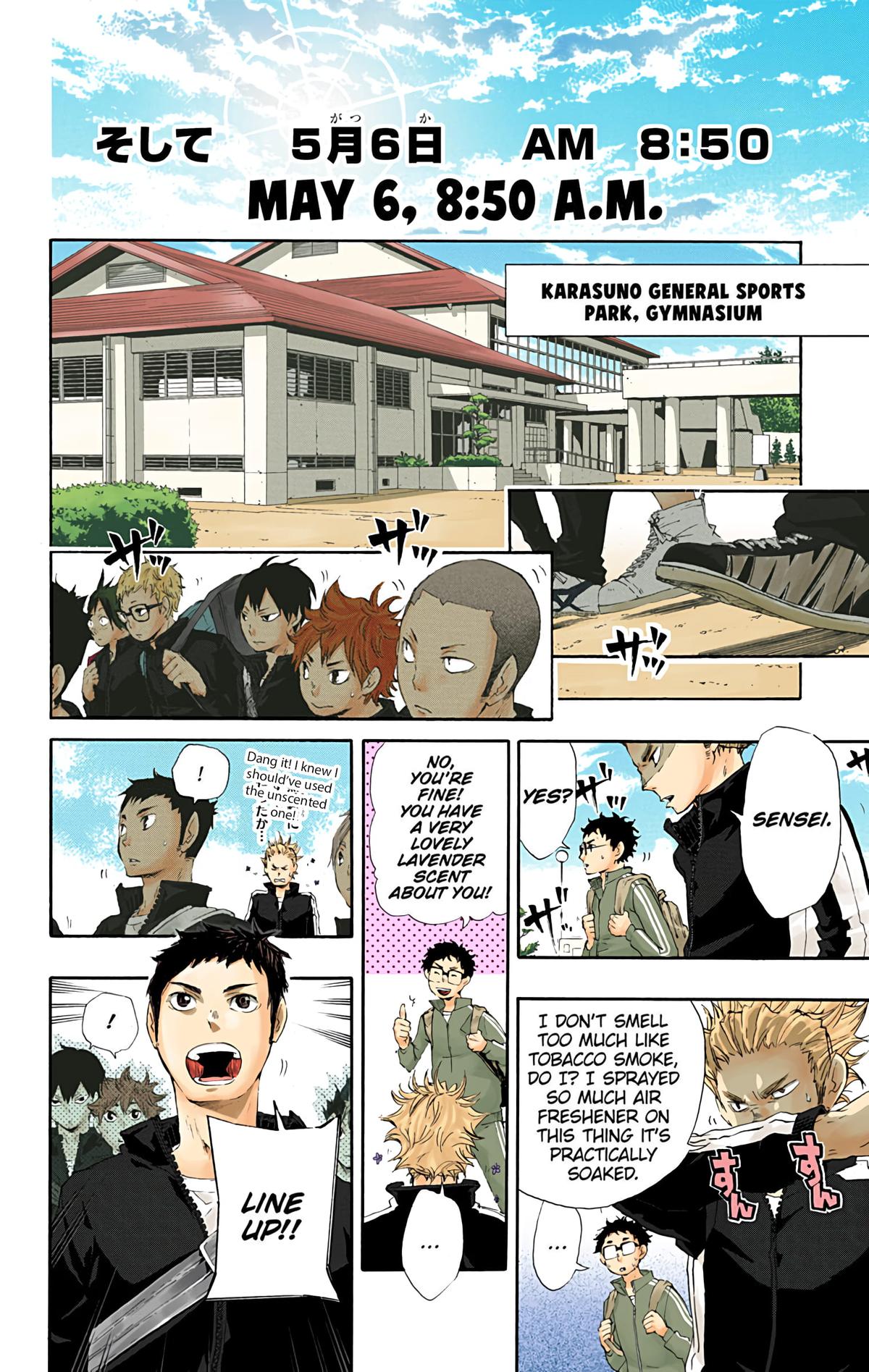 Read Haikyu!! (Color) Manga Online