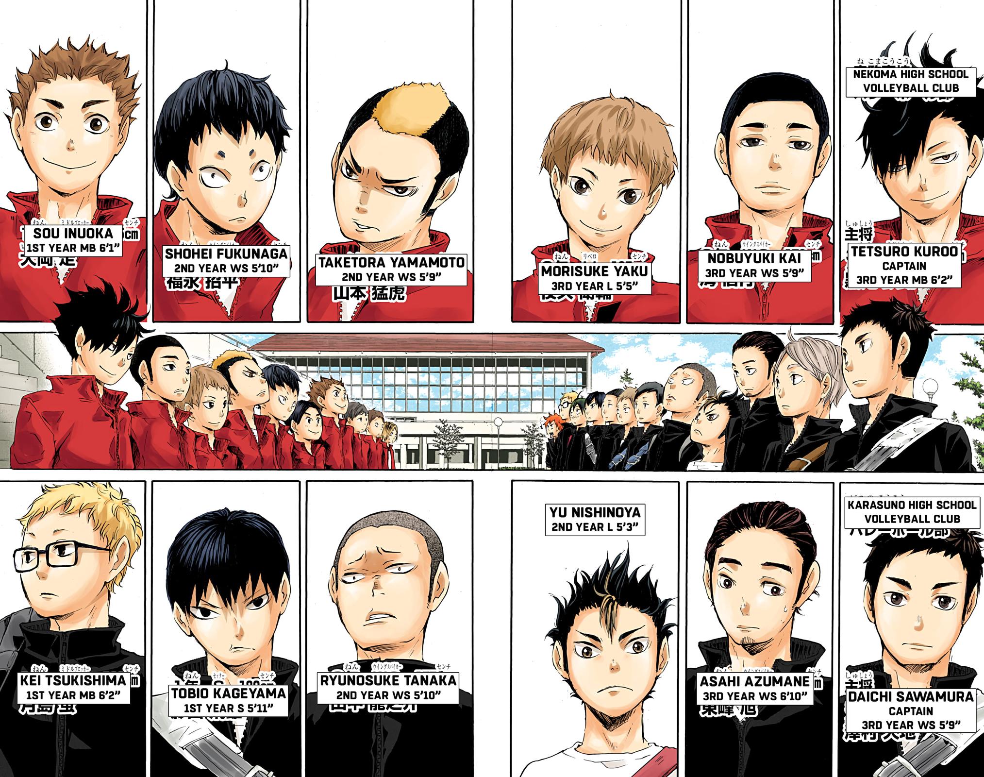 Read Haikyu!! (Color) Manga Online