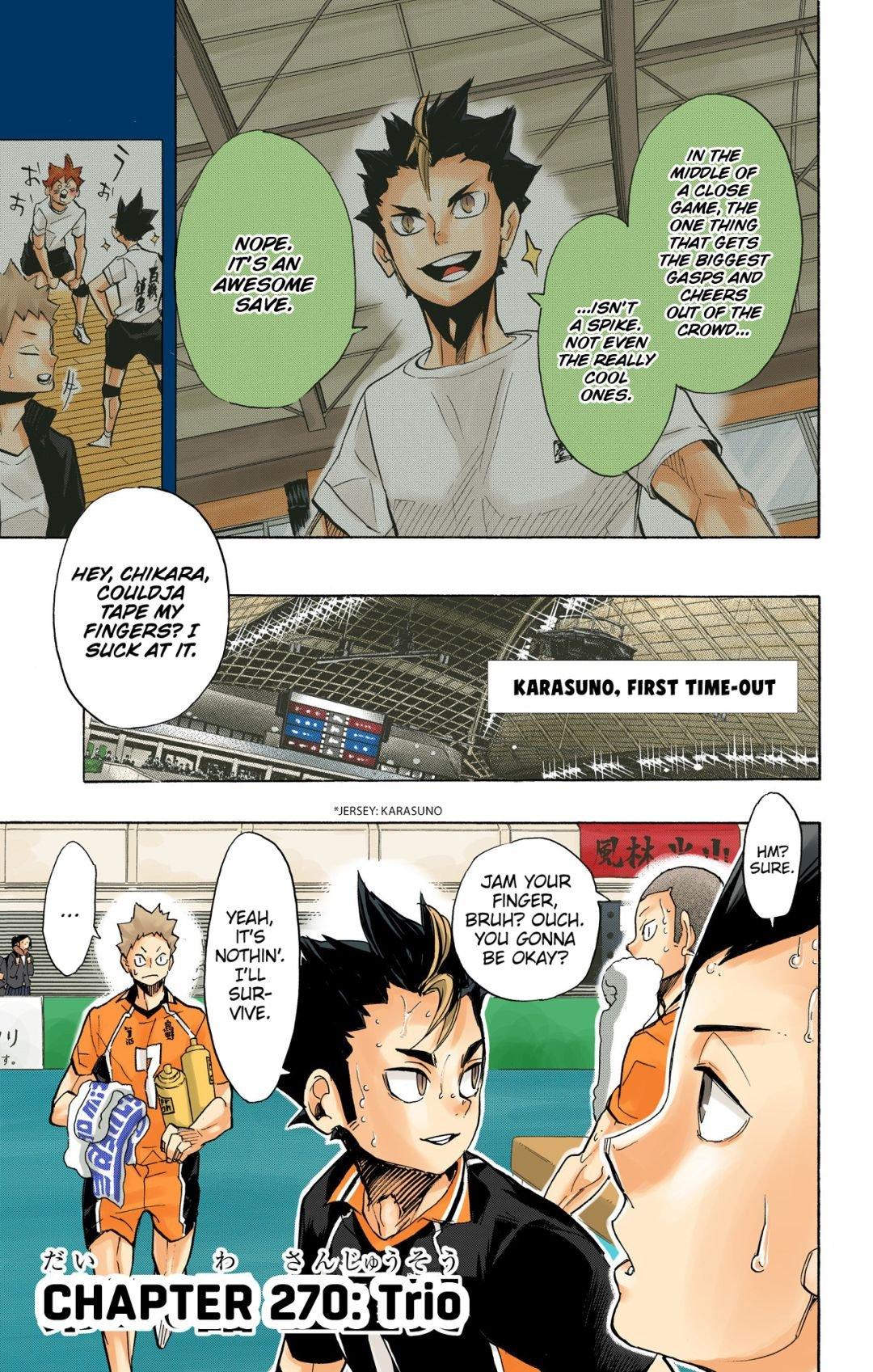 Read Haikyu!! (Color) Manga Online