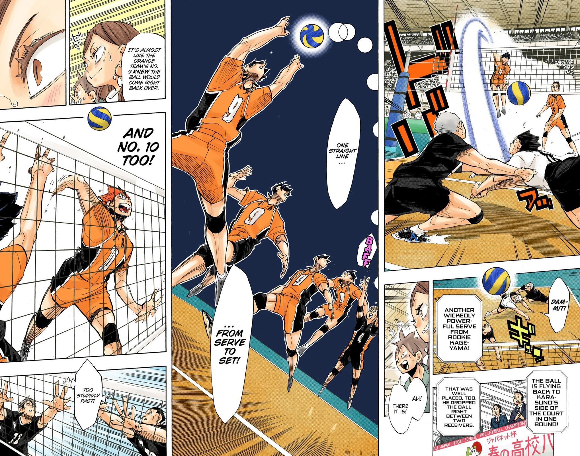 Read Haikyu!! (Color) Manga Online