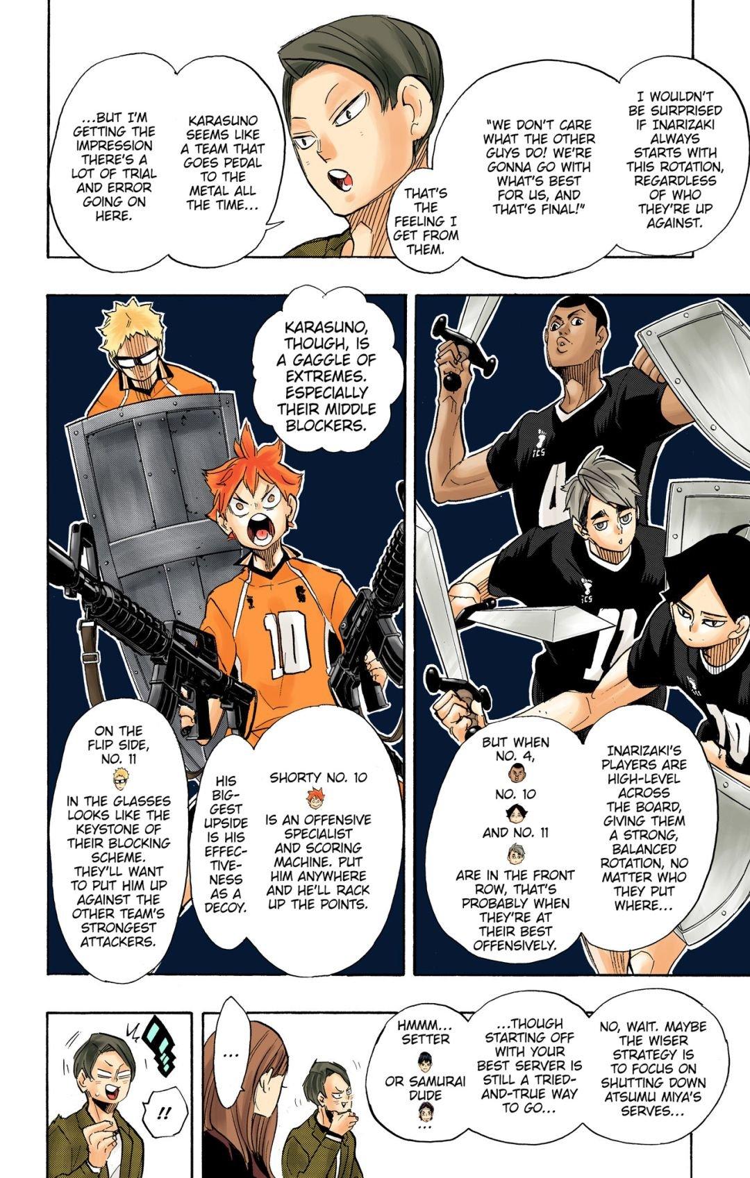 Read Haikyu!! (Color) Manga Online