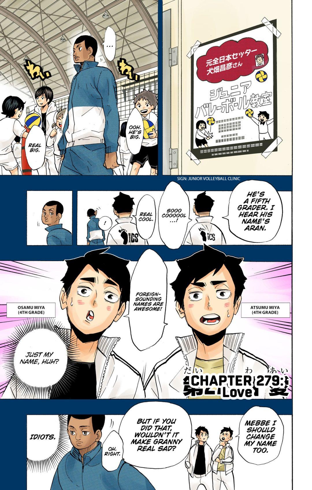 Read Haikyu!! (Color) Manga Online