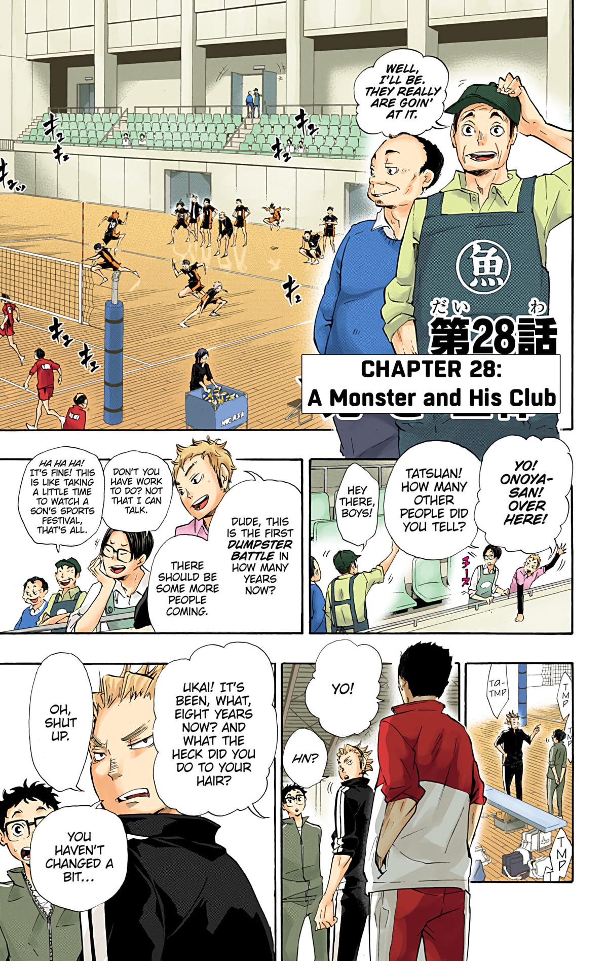 Read Haikyu!! (Color) Manga Online