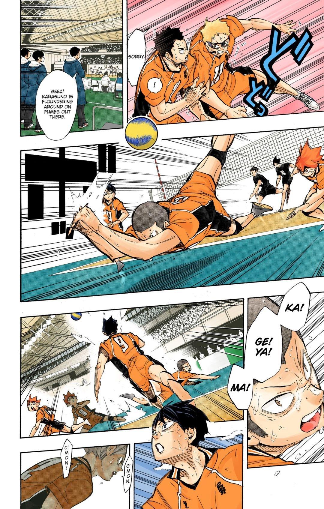 Read Haikyu!! (Color) Manga Online