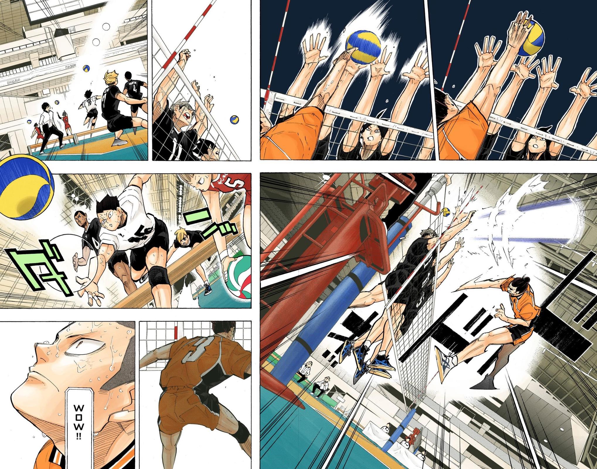 Read Haikyu!! (Color) Manga Online