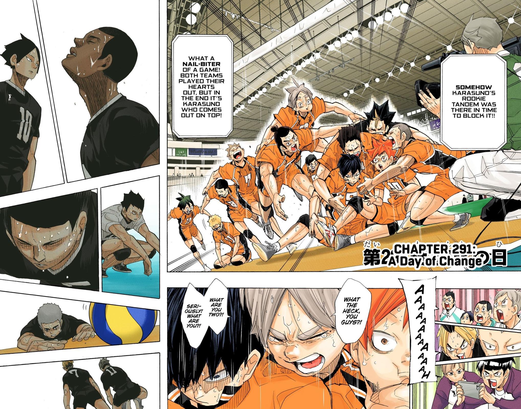 Read Haikyu!! (Color) Manga Online