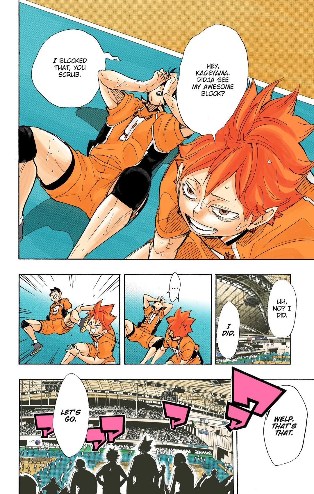 Read Haikyu!! (Color) Manga Online