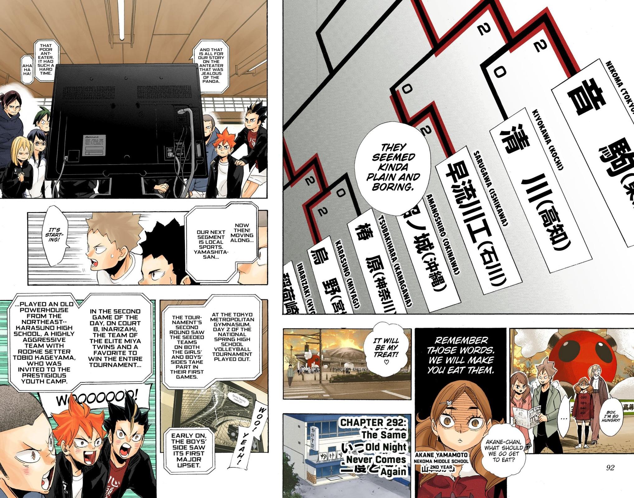Read Haikyu!! (Color) Manga Online