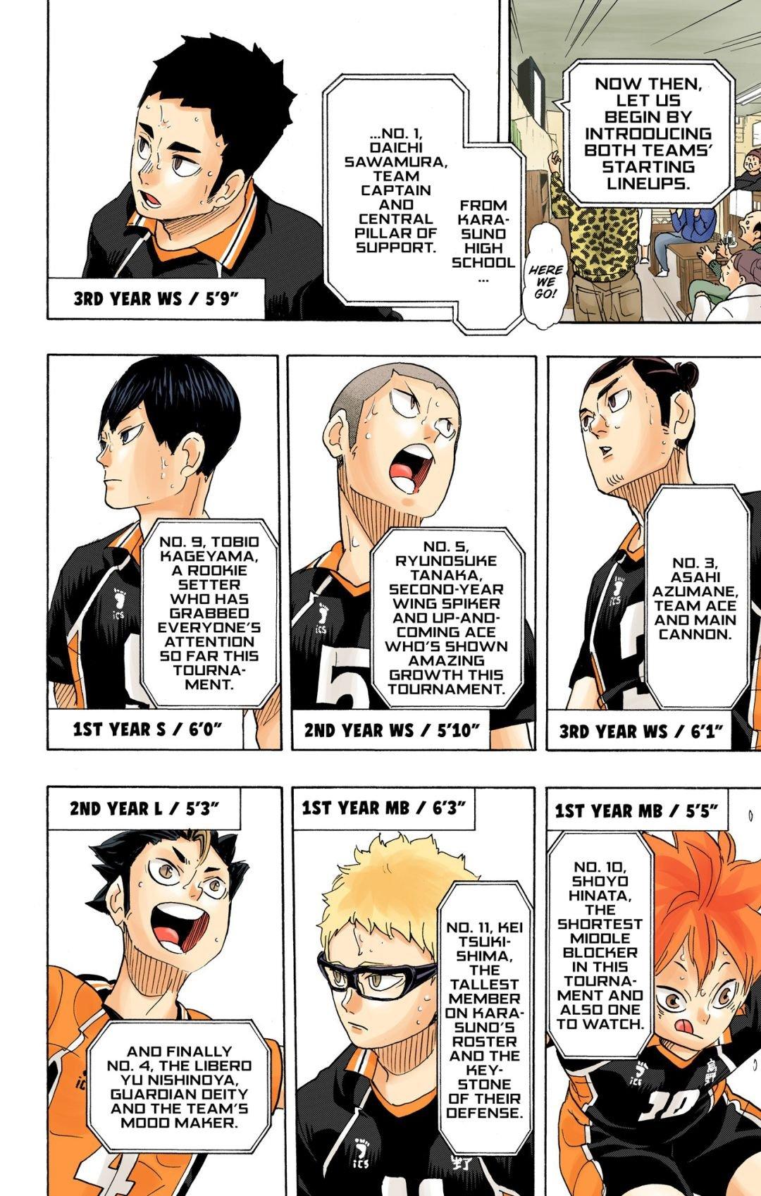Read Haikyu!! (Color) Manga Online