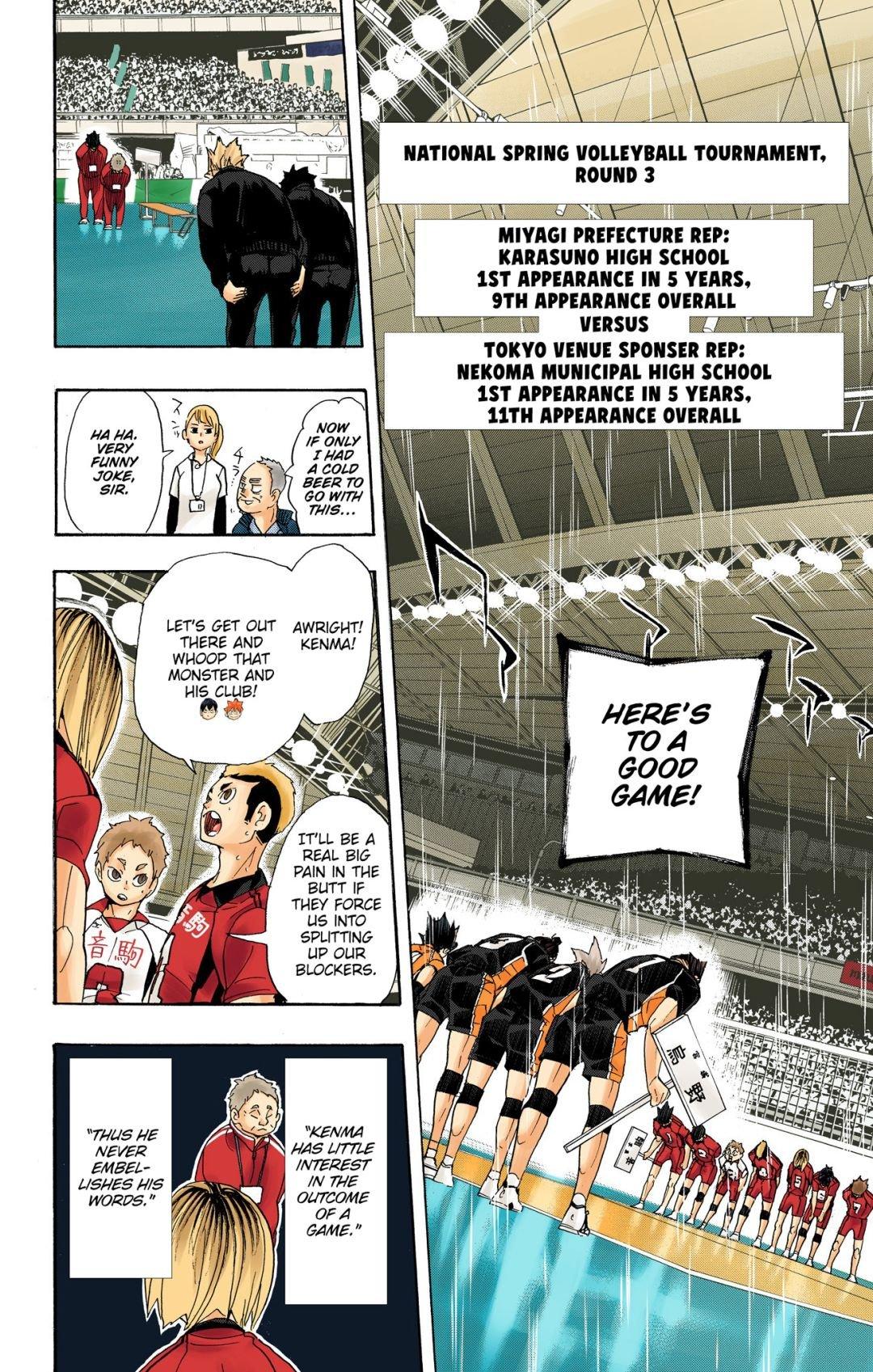 Read Haikyu!! (Color) Manga Online