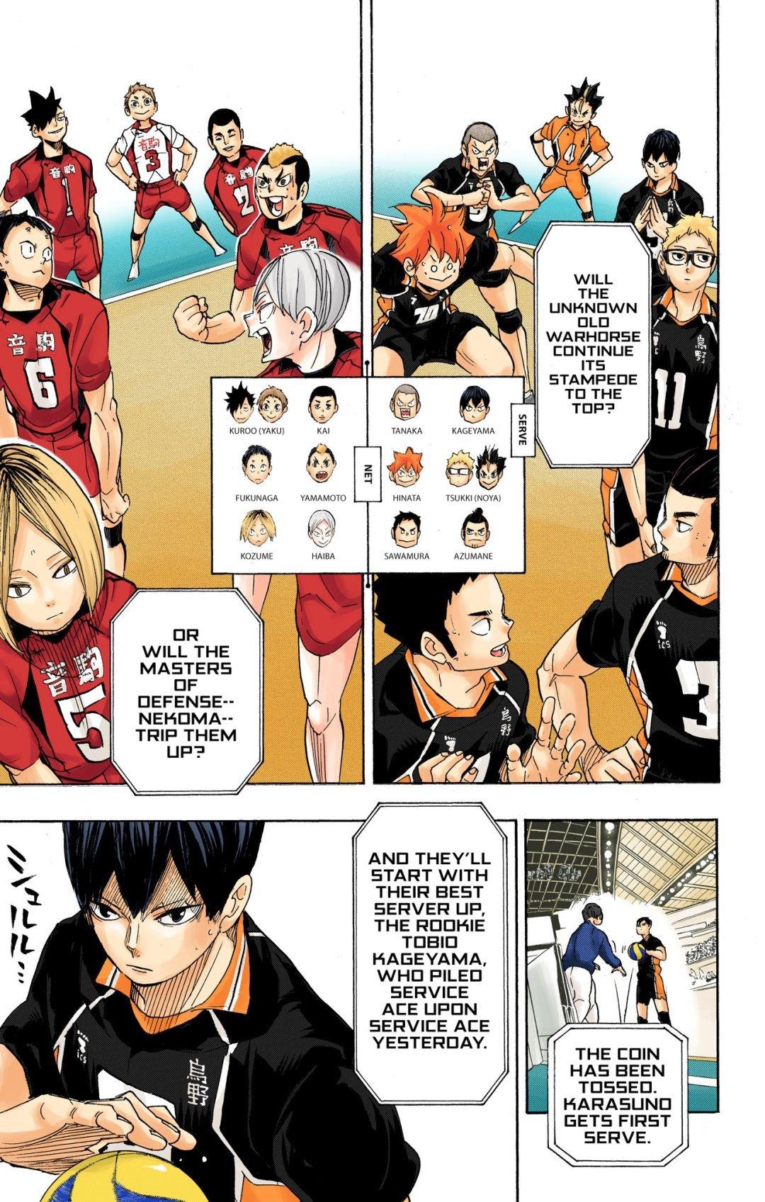 Read Haikyu!! (Color) Manga Online