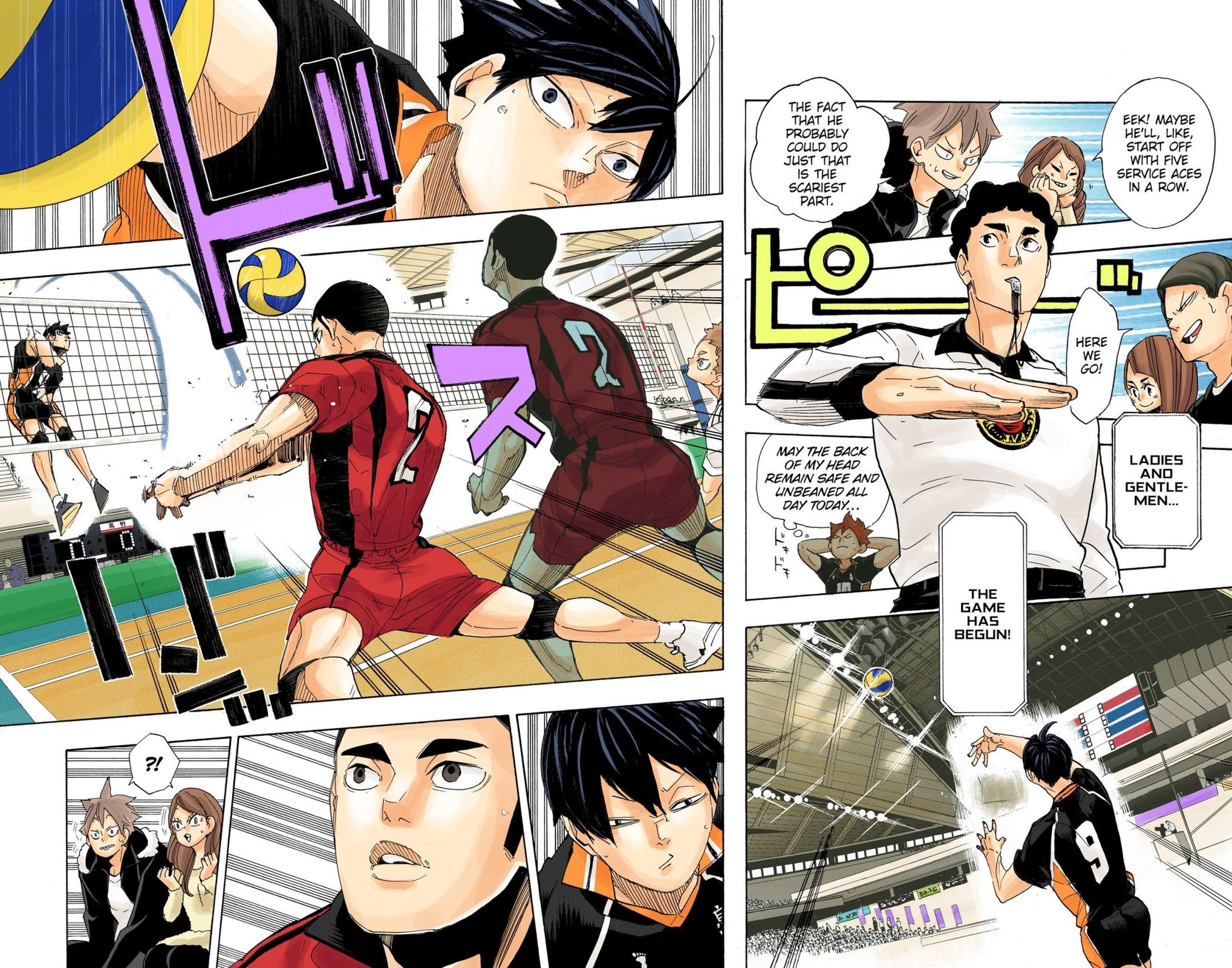 Read Haikyu!! (Color) Manga Online