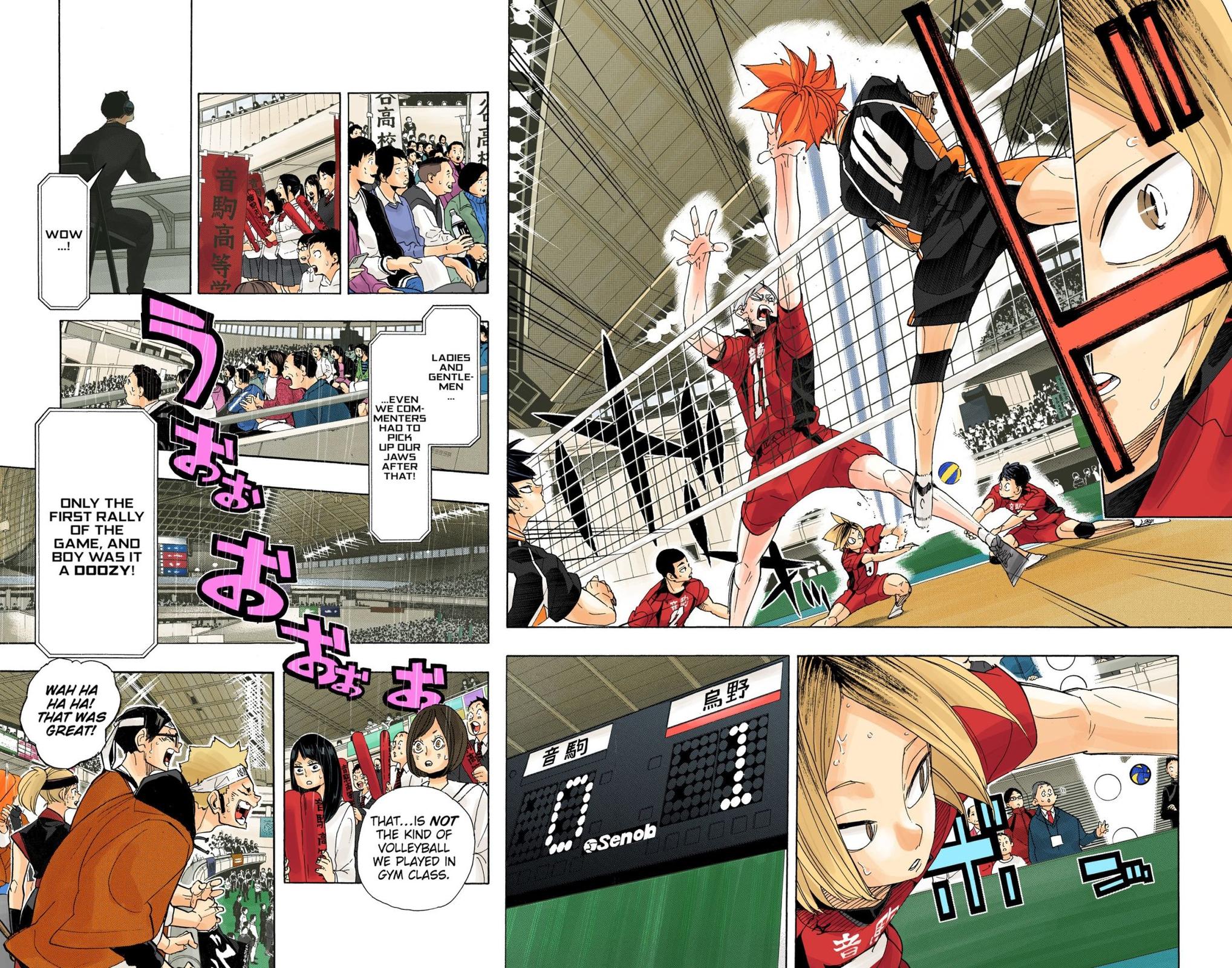 Read Haikyu!! (Color) Manga Online