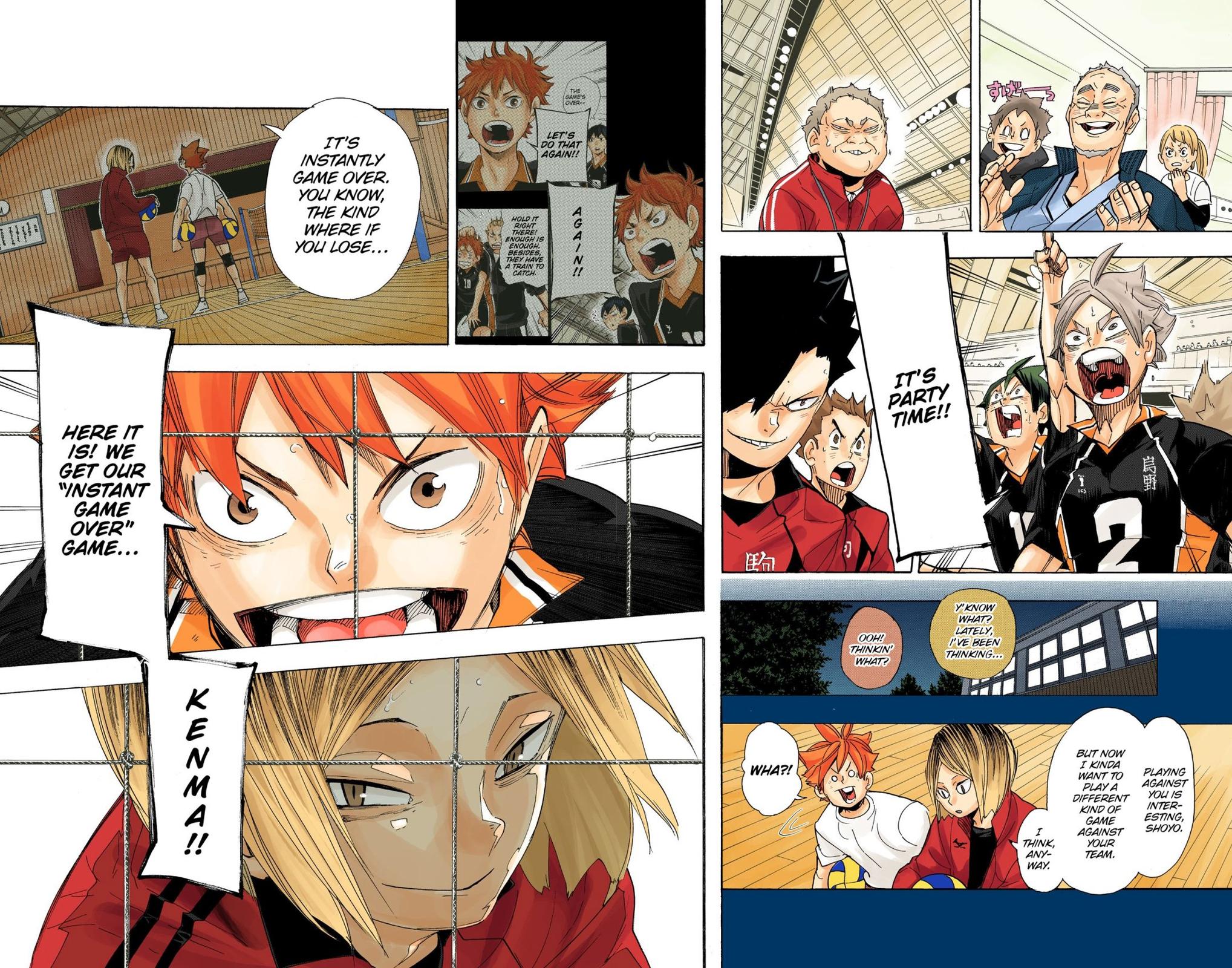 Read Haikyu!! (Color) Manga Online