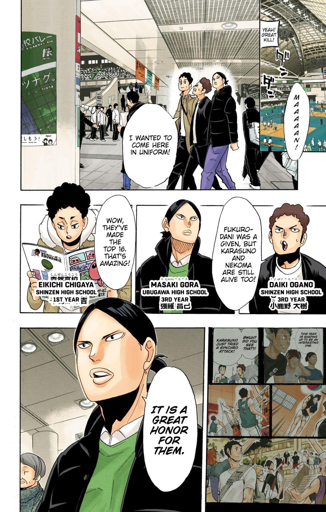 Read Haikyu!! (Color) Manga Online