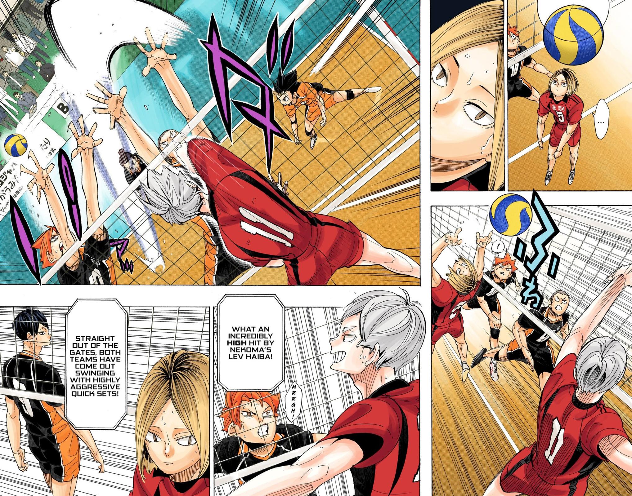 Read Haikyu!! (Color) Manga Online