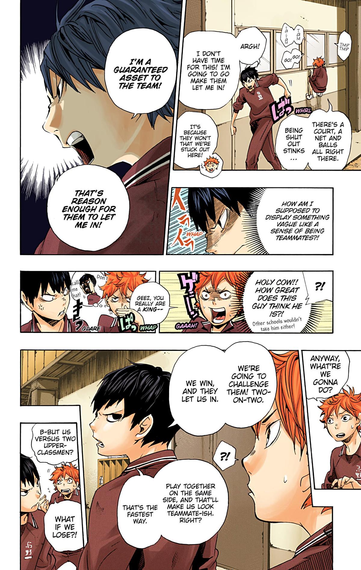 Read Haikyu!! (Color) Manga Online