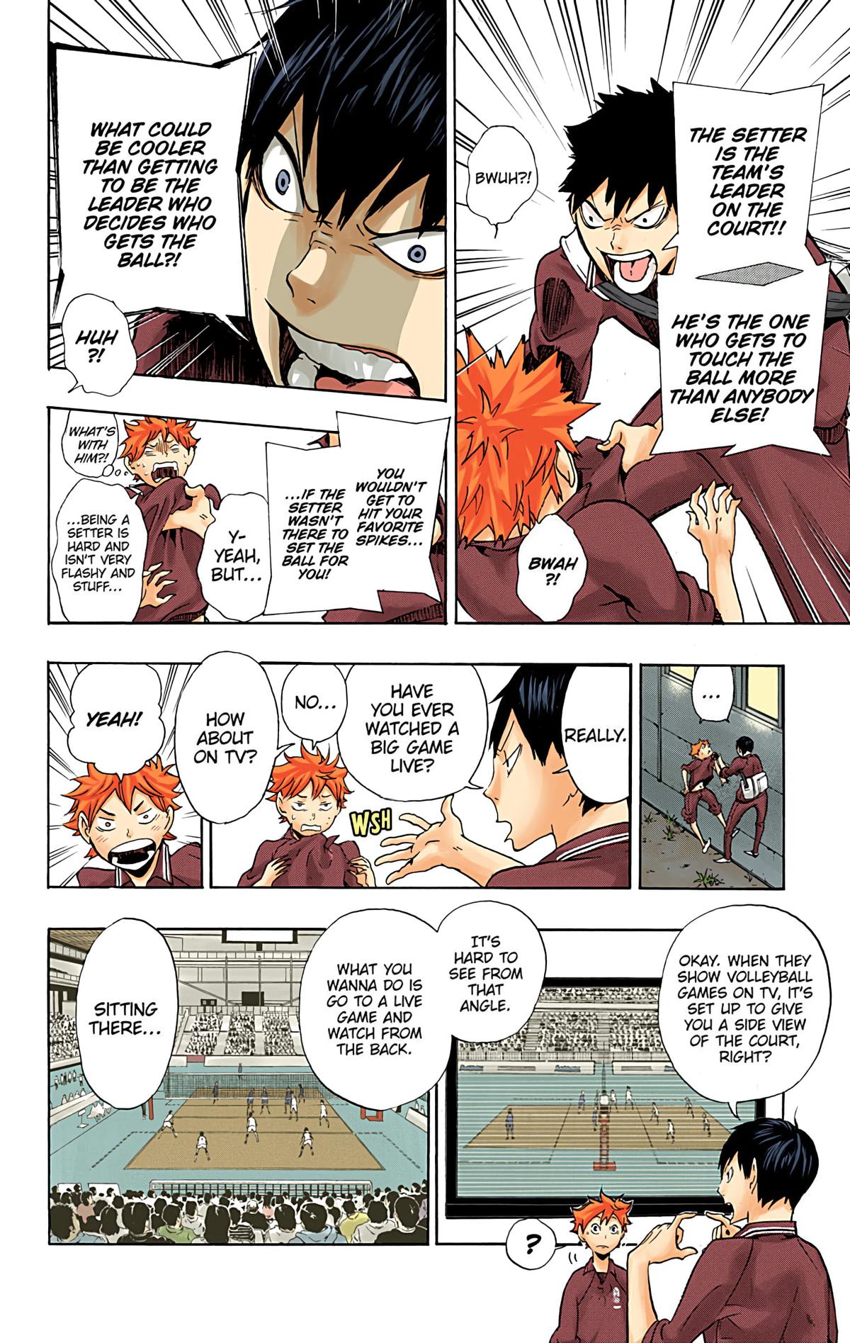 Read Haikyu!! (Color) Manga Online