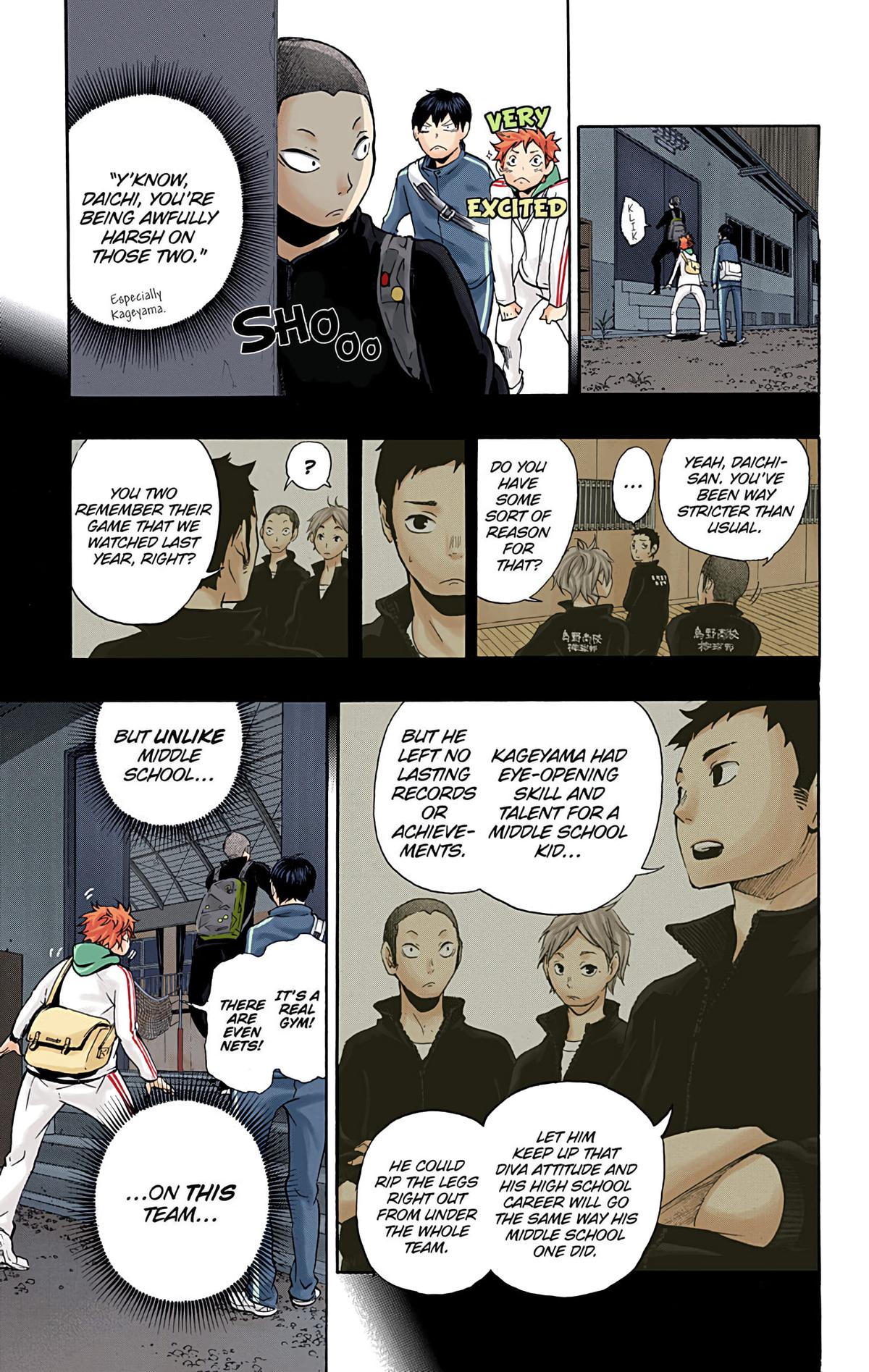 Read Haikyu!! (Color) Manga Online