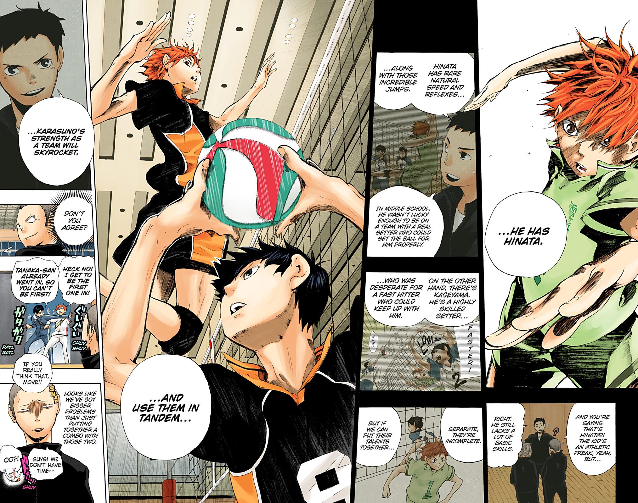 Read Haikyu!! (Color) Manga Online