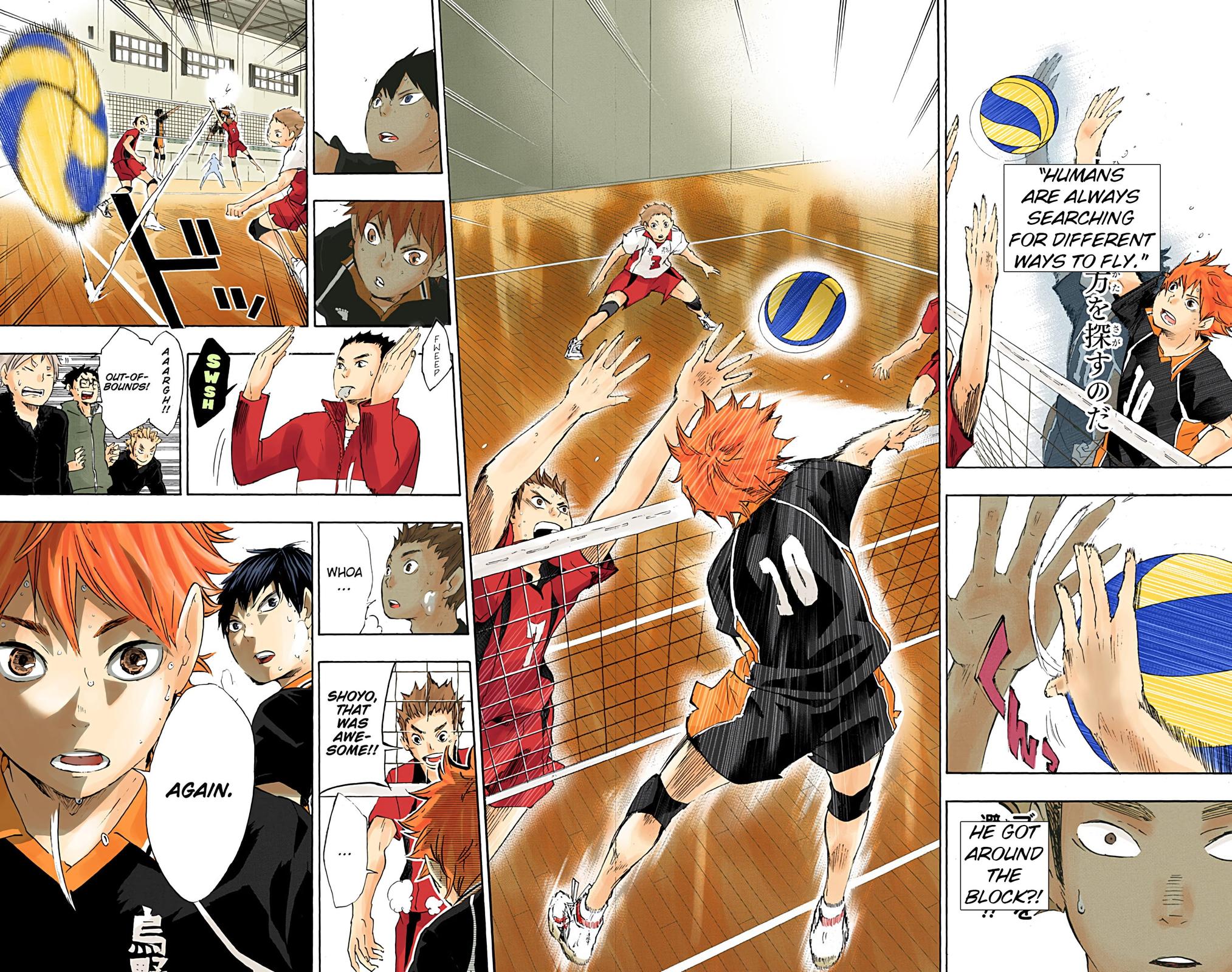 Read Haikyu!! (Color) Manga Online