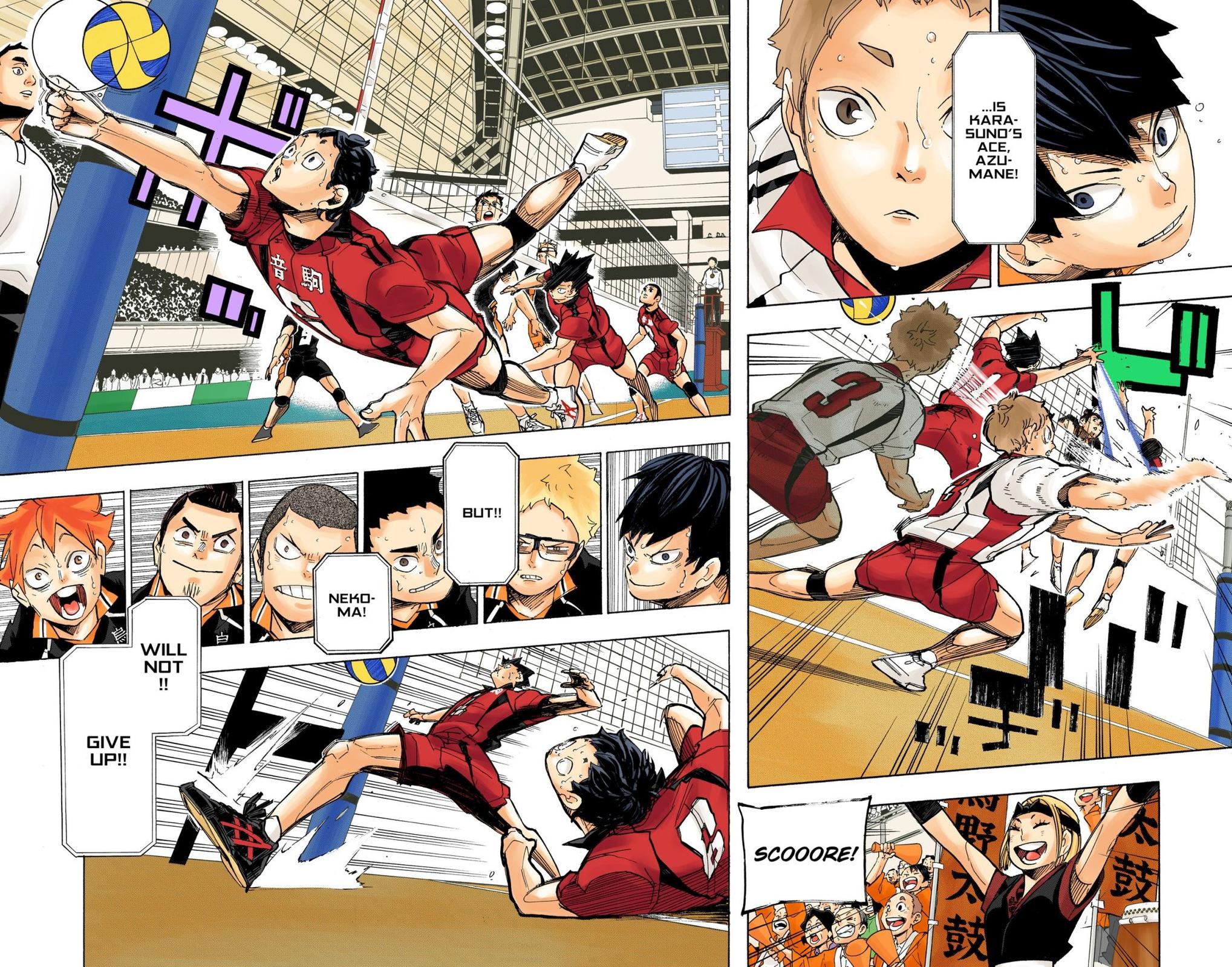 Read Haikyu!! (Color) Manga Online