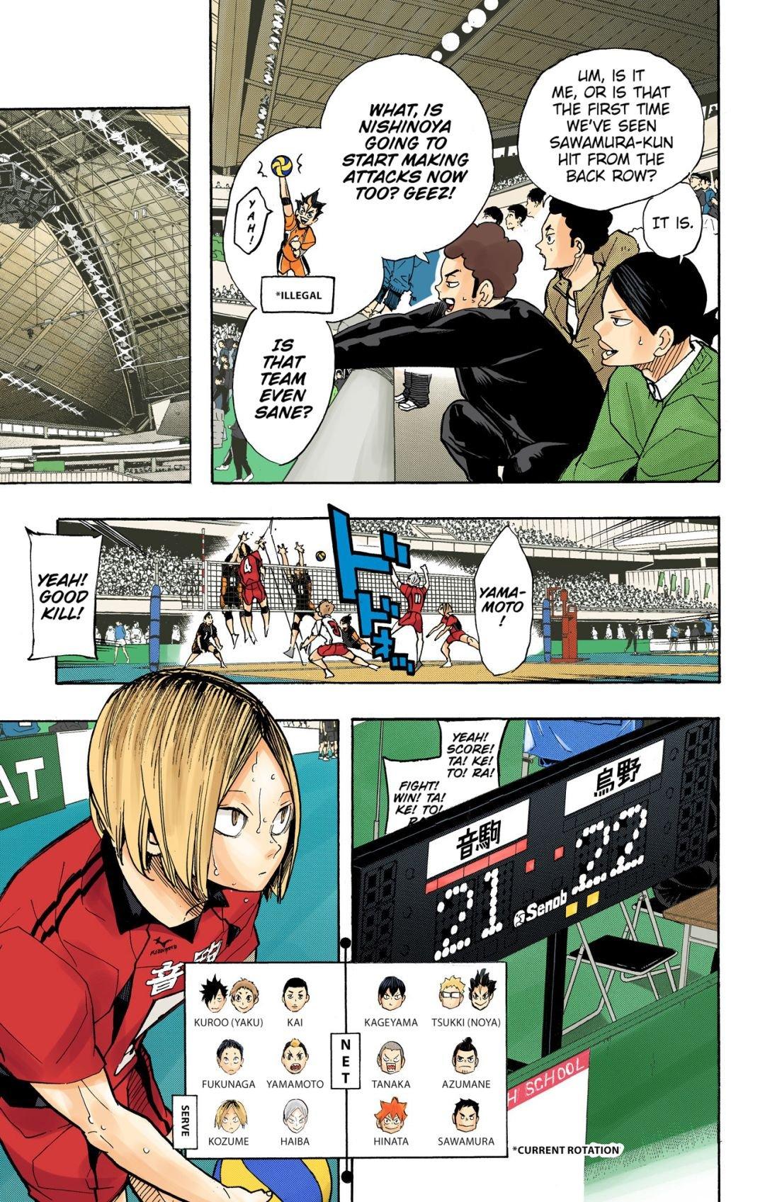 Read Haikyu!! (Color) Manga Online