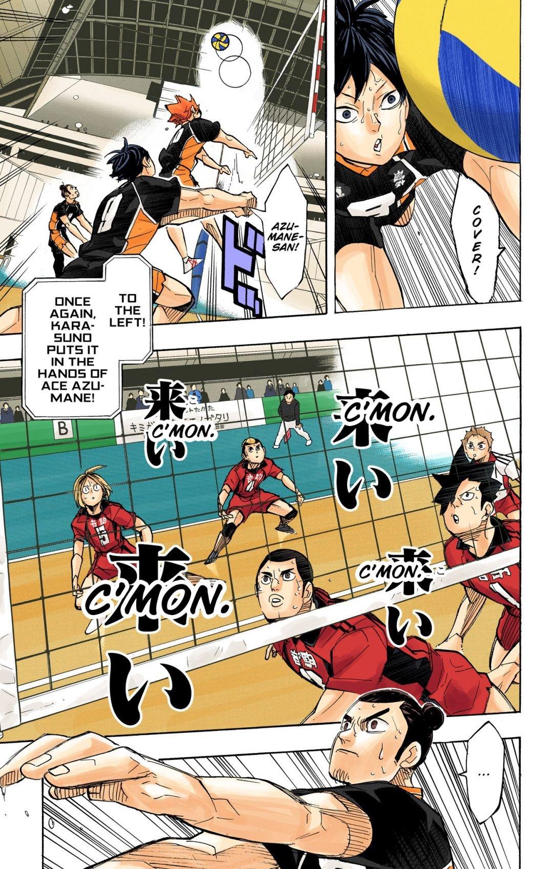 Read Haikyu!! (Color) Manga Online