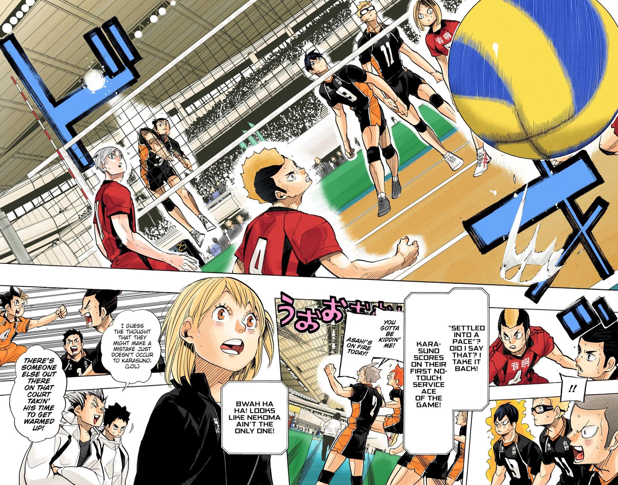 Read Haikyu!! (Color) Manga Online