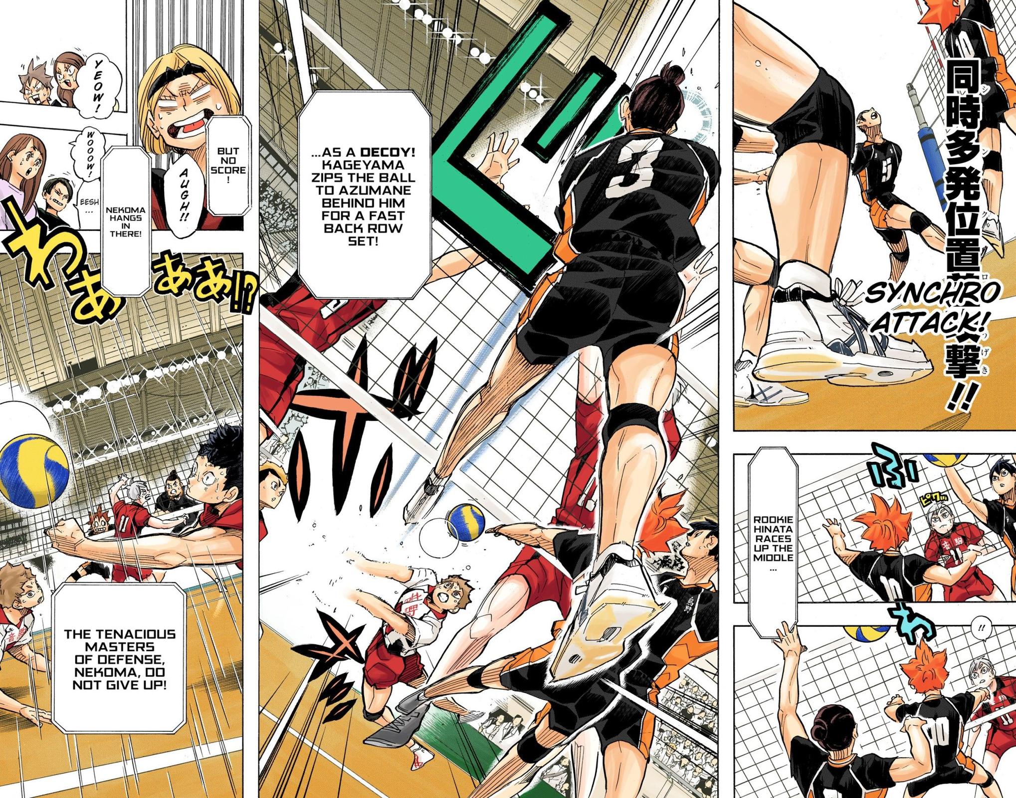 Read Haikyu!! (Color) Manga Online