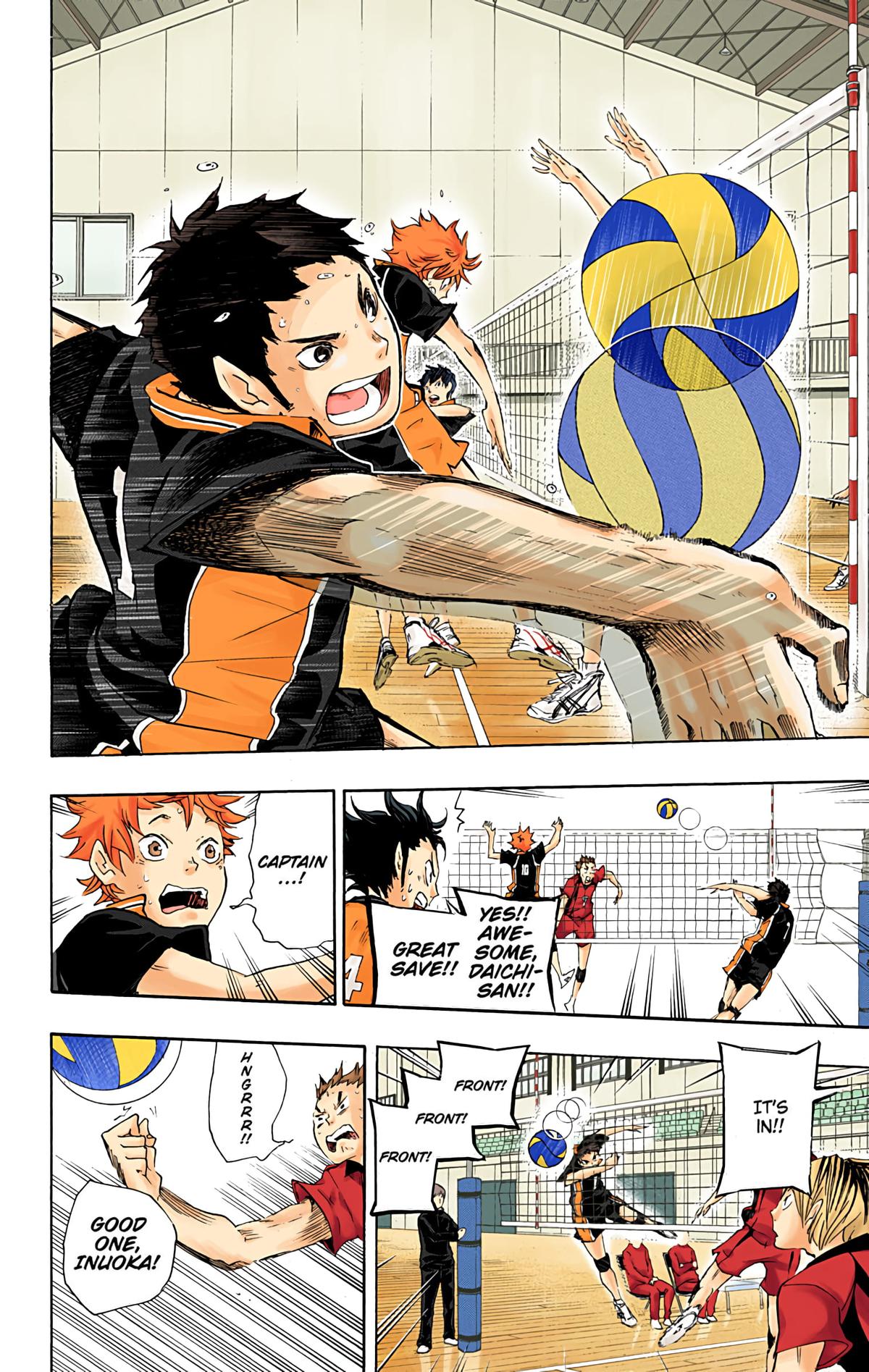 Read Haikyu!! (Color) Manga Online